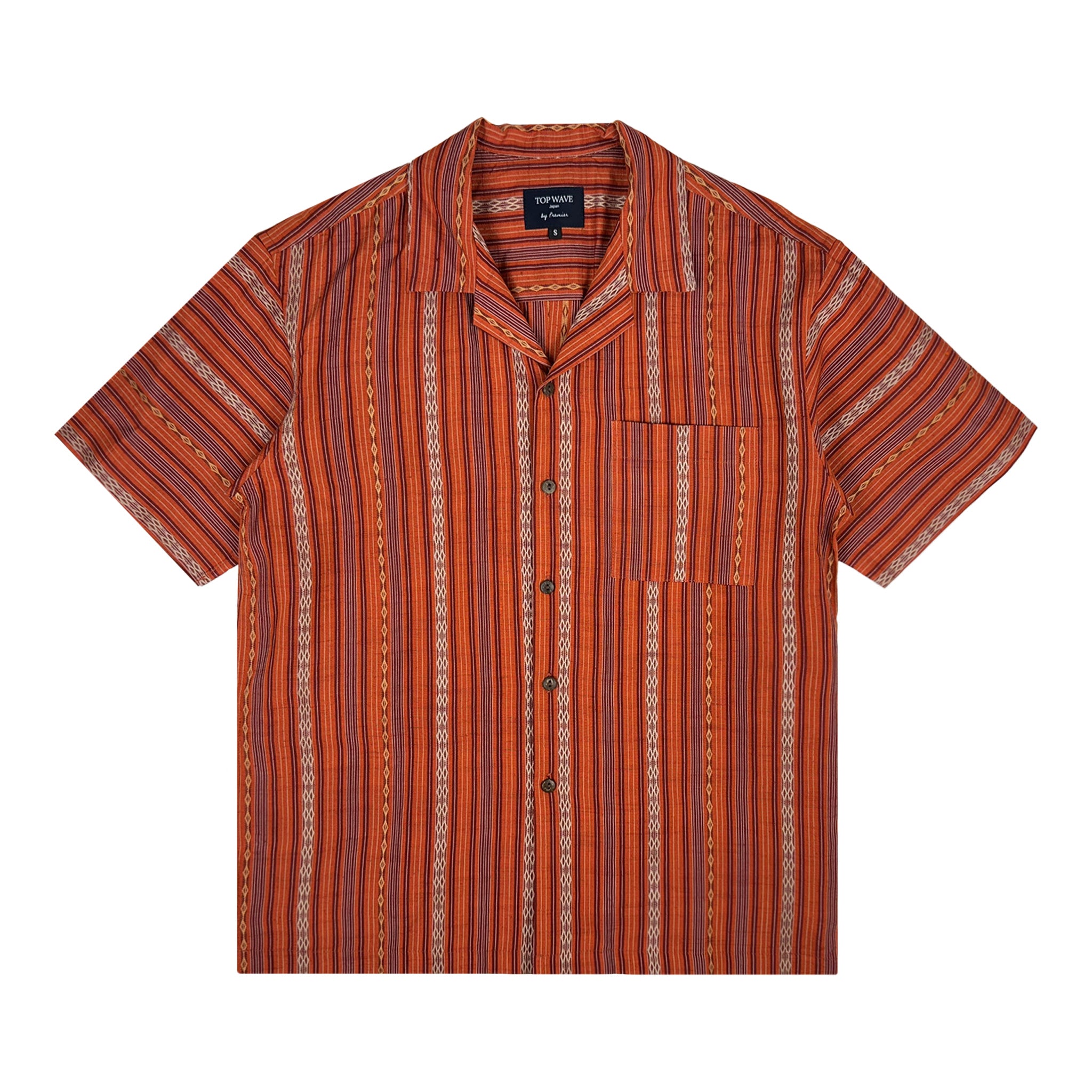 Camisa hawaiana kimono talla S [AHVN-S129]-zoom-1