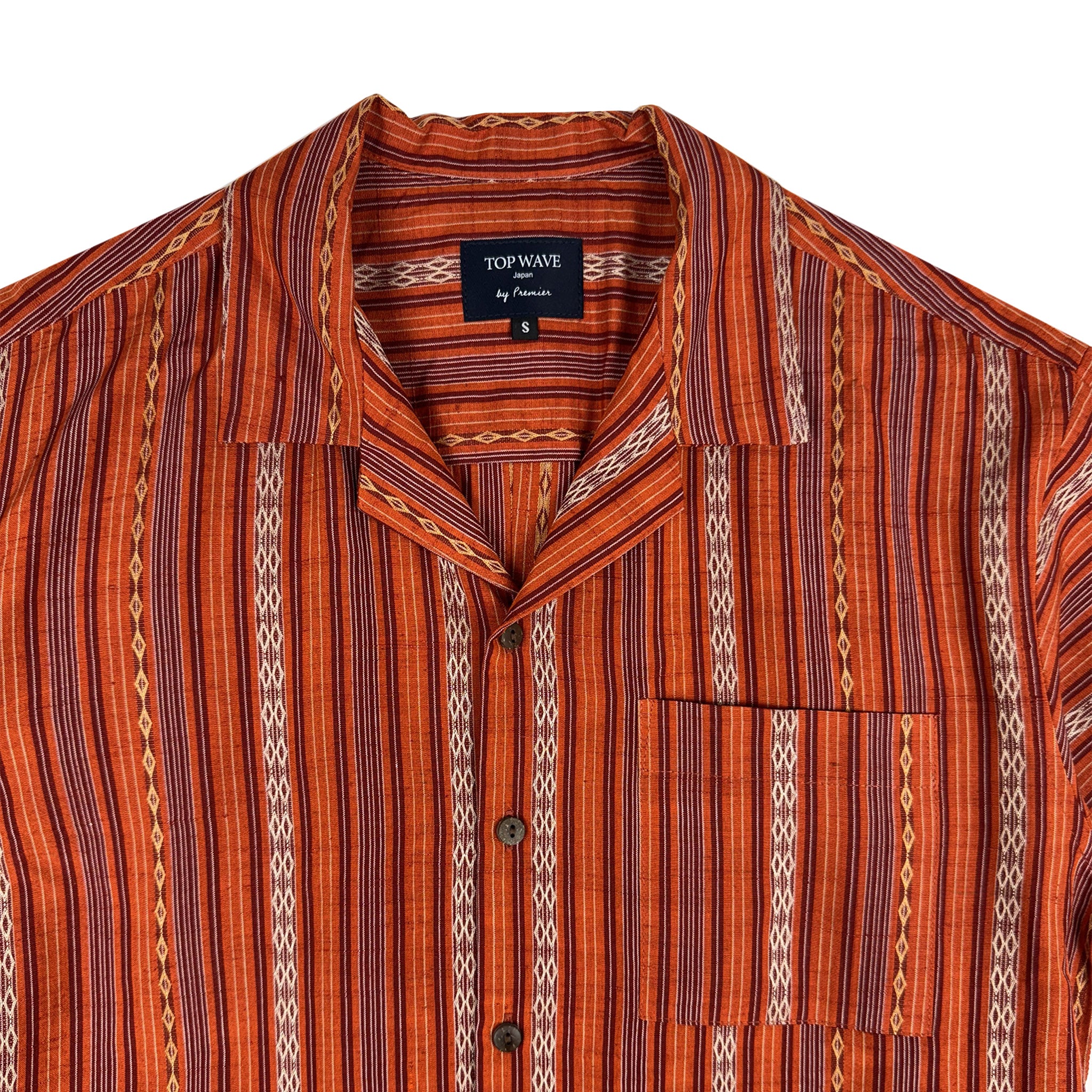 Camisa hawaiana kimono talla S [AHVN-S129]-zoom-3