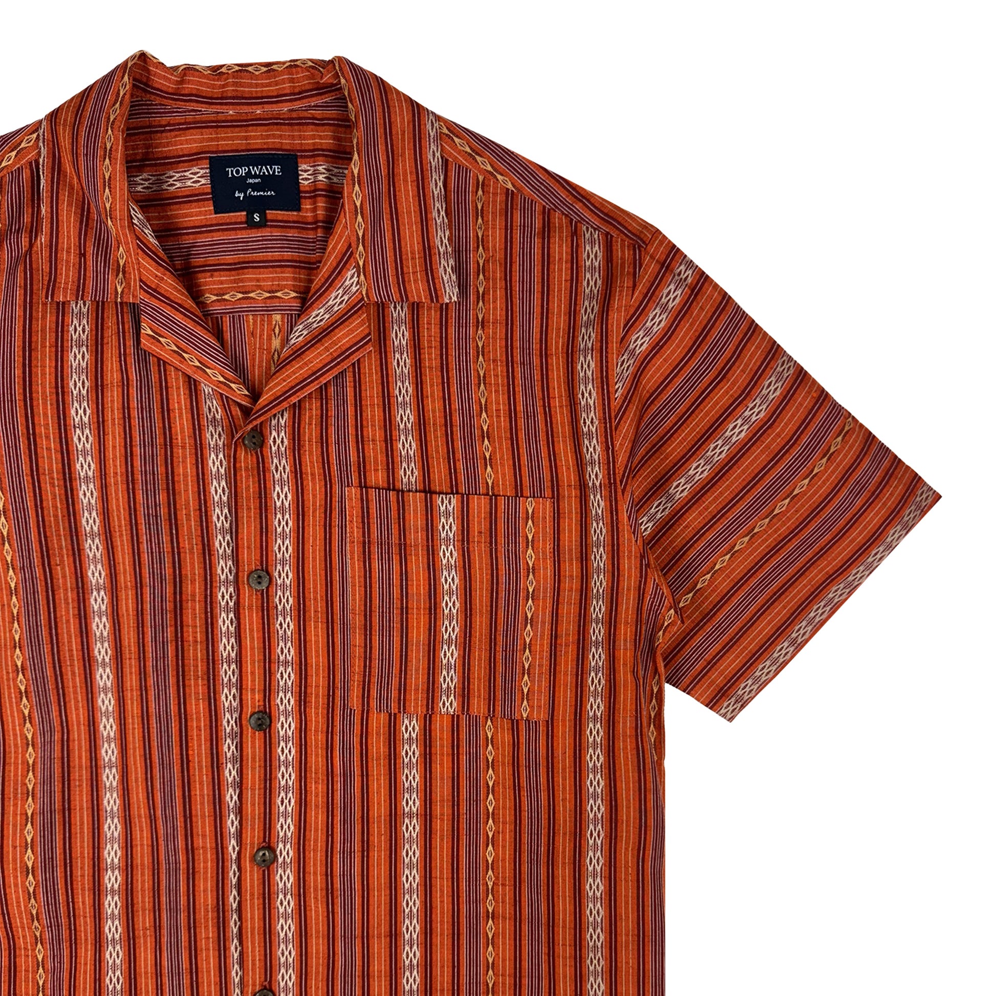 Camisa hawaiana kimono talla S [AHVN-S129]-4
