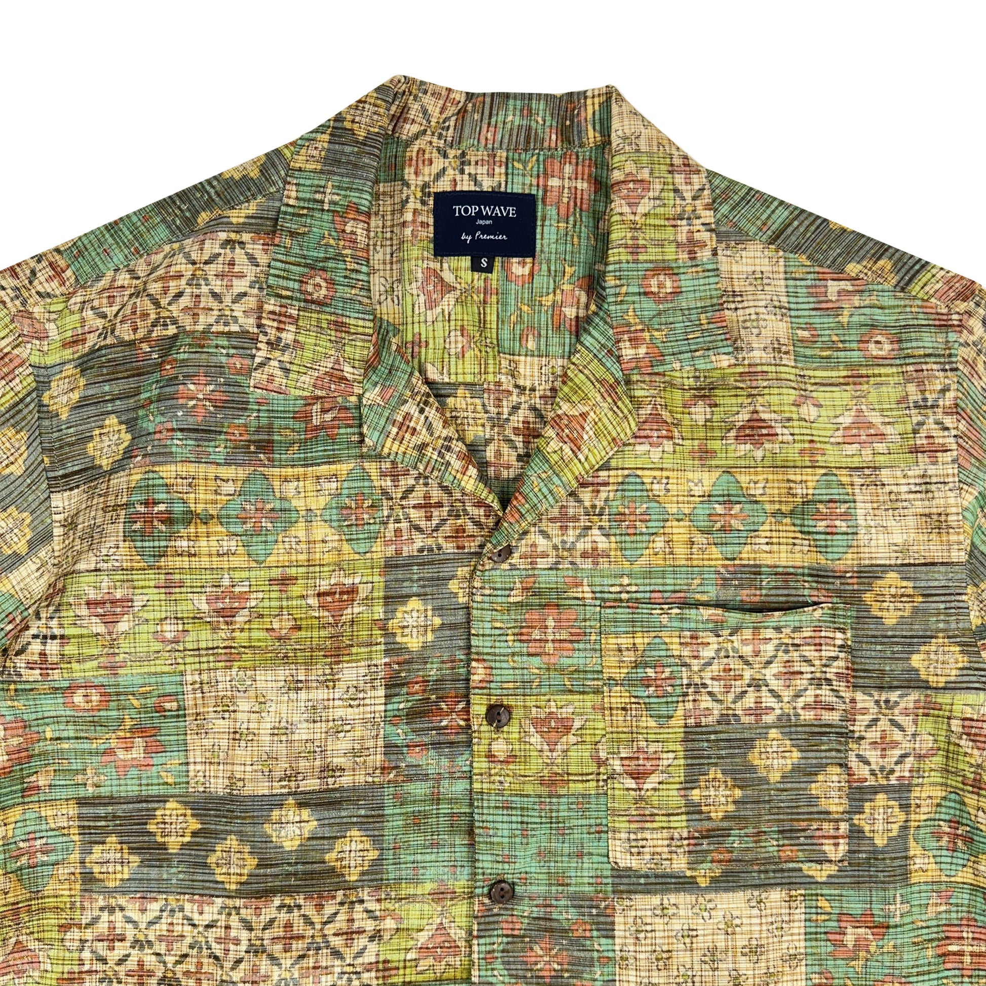 Camisa Hawaiana Kimono Talla S [AHVN-S138]-3
