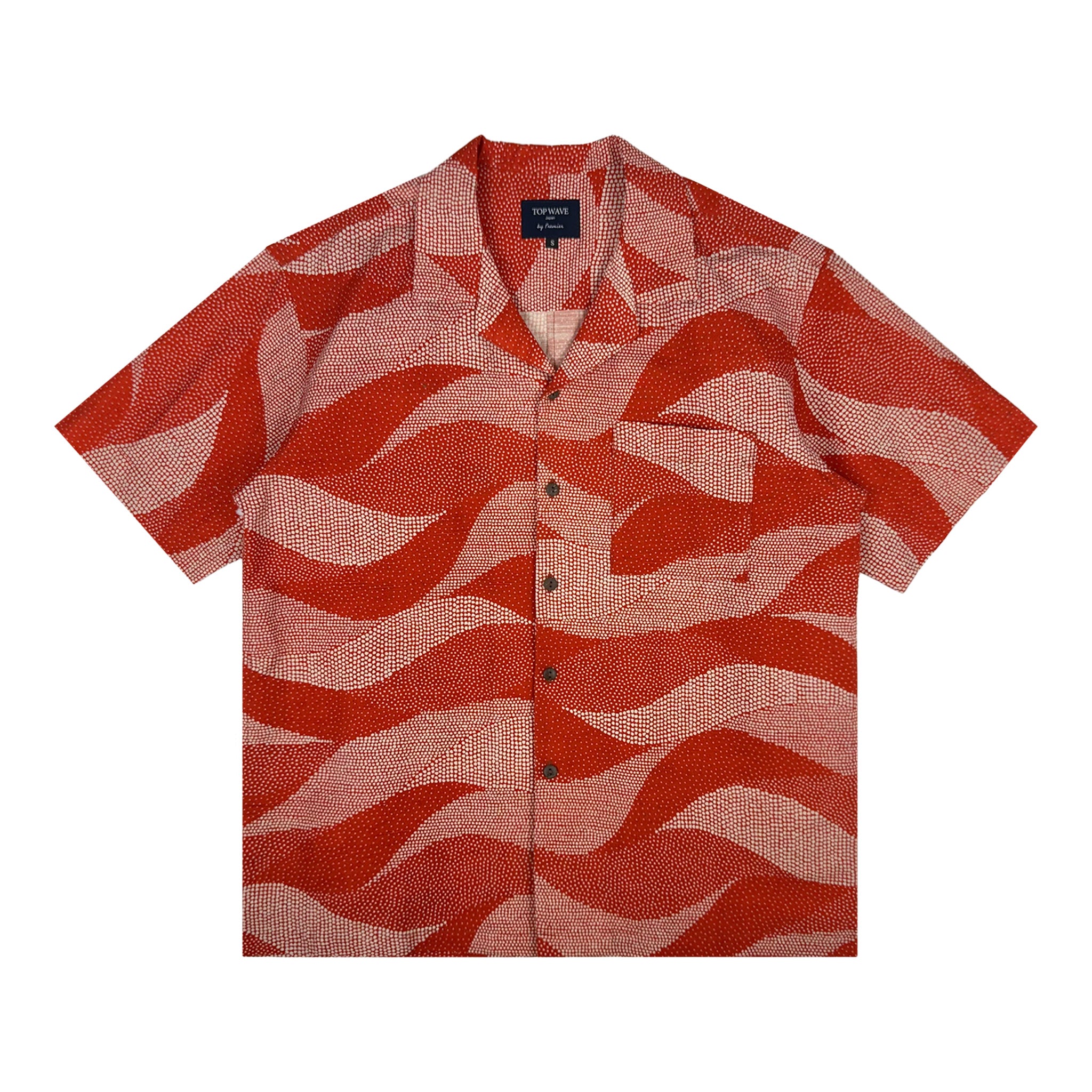 Camisa hawaiana kimono talla S [AHVN-S140]