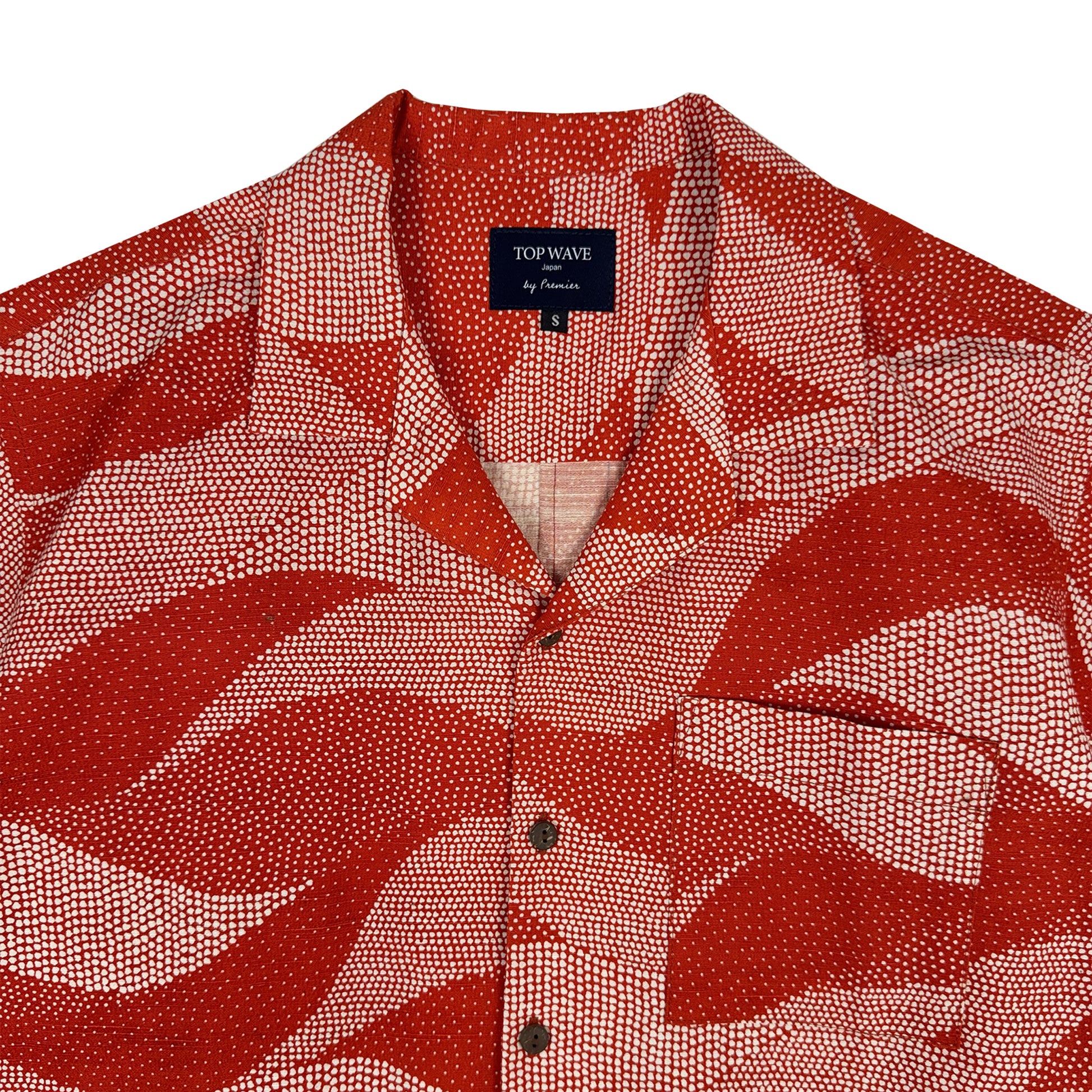 Camisa hawaiana kimono talla S [AHVN-S140]-3