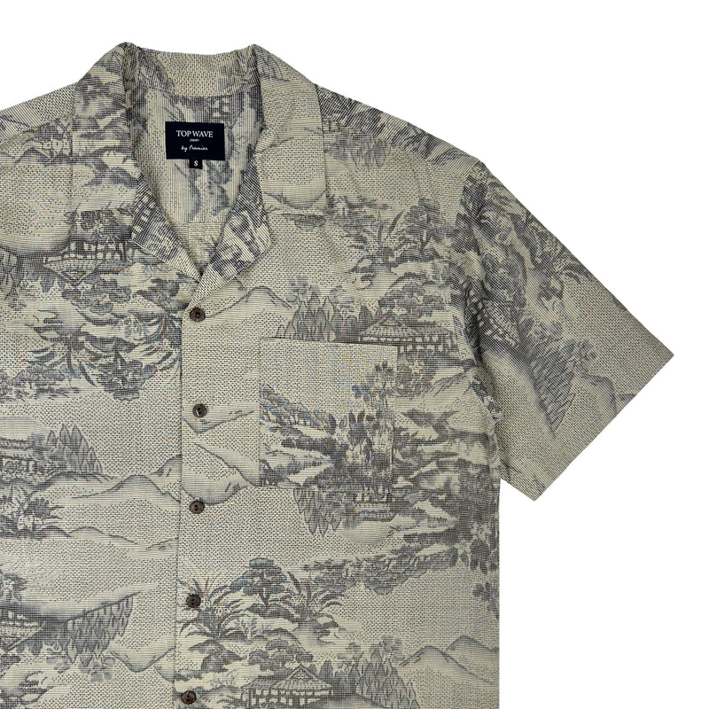 Kimono Aloha Shirt, Size S [AHVN-S145]-zoom-