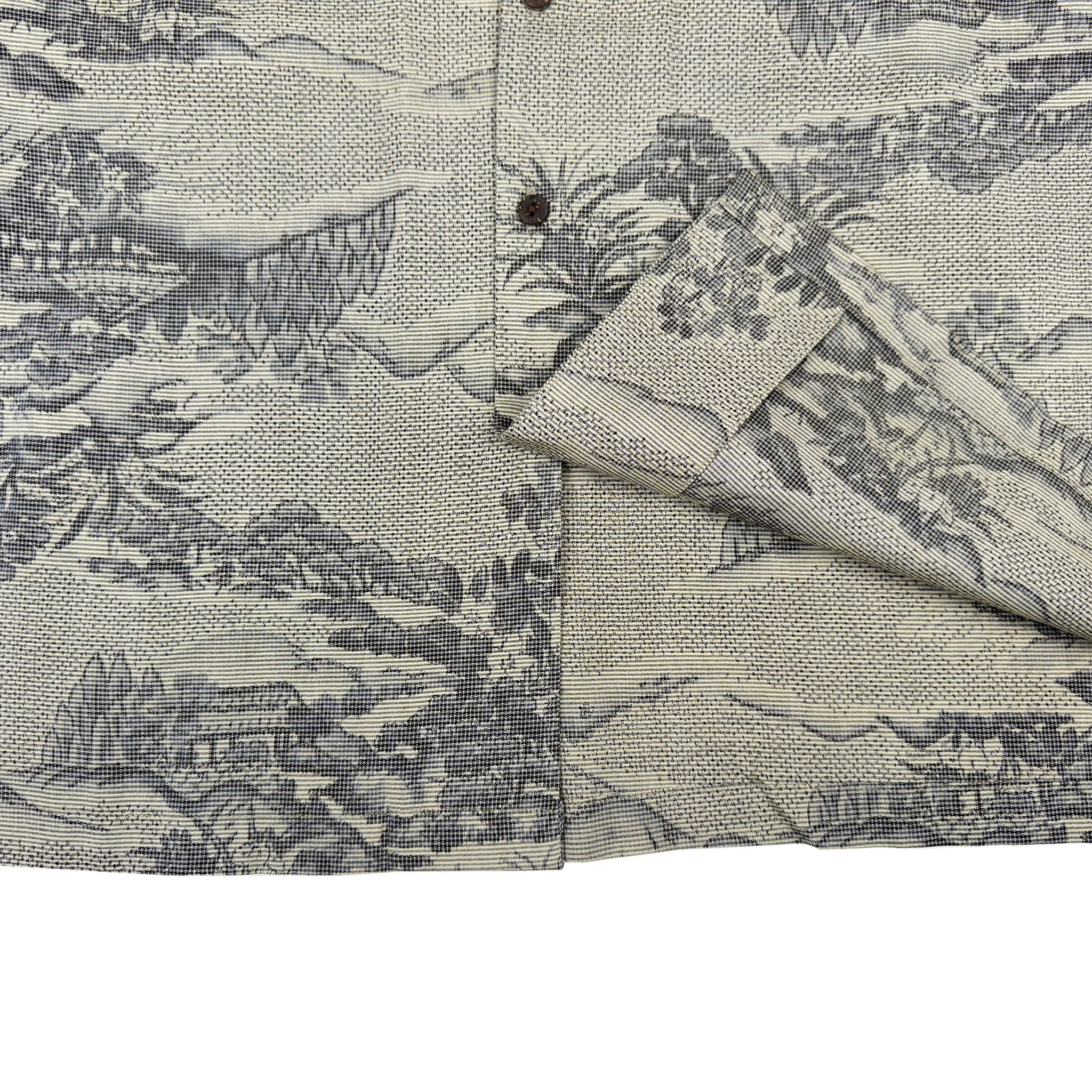 Kimono Aloha Shirt, Size S [AHVN-S145]-zoom-5