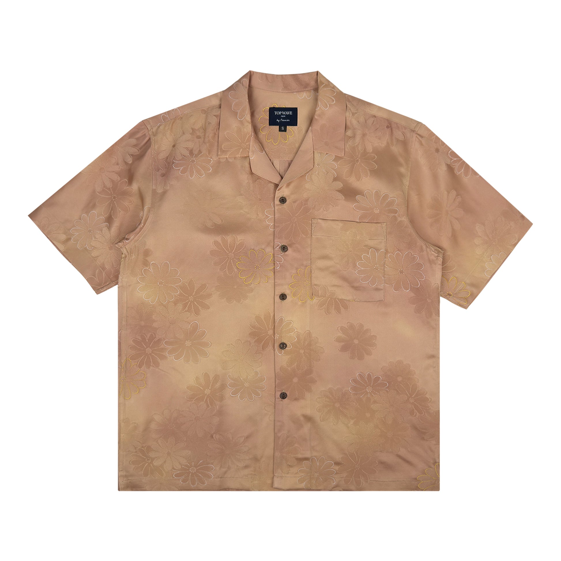Kimono Hawaiian Shirt, Size S [AHVN-S148]-1