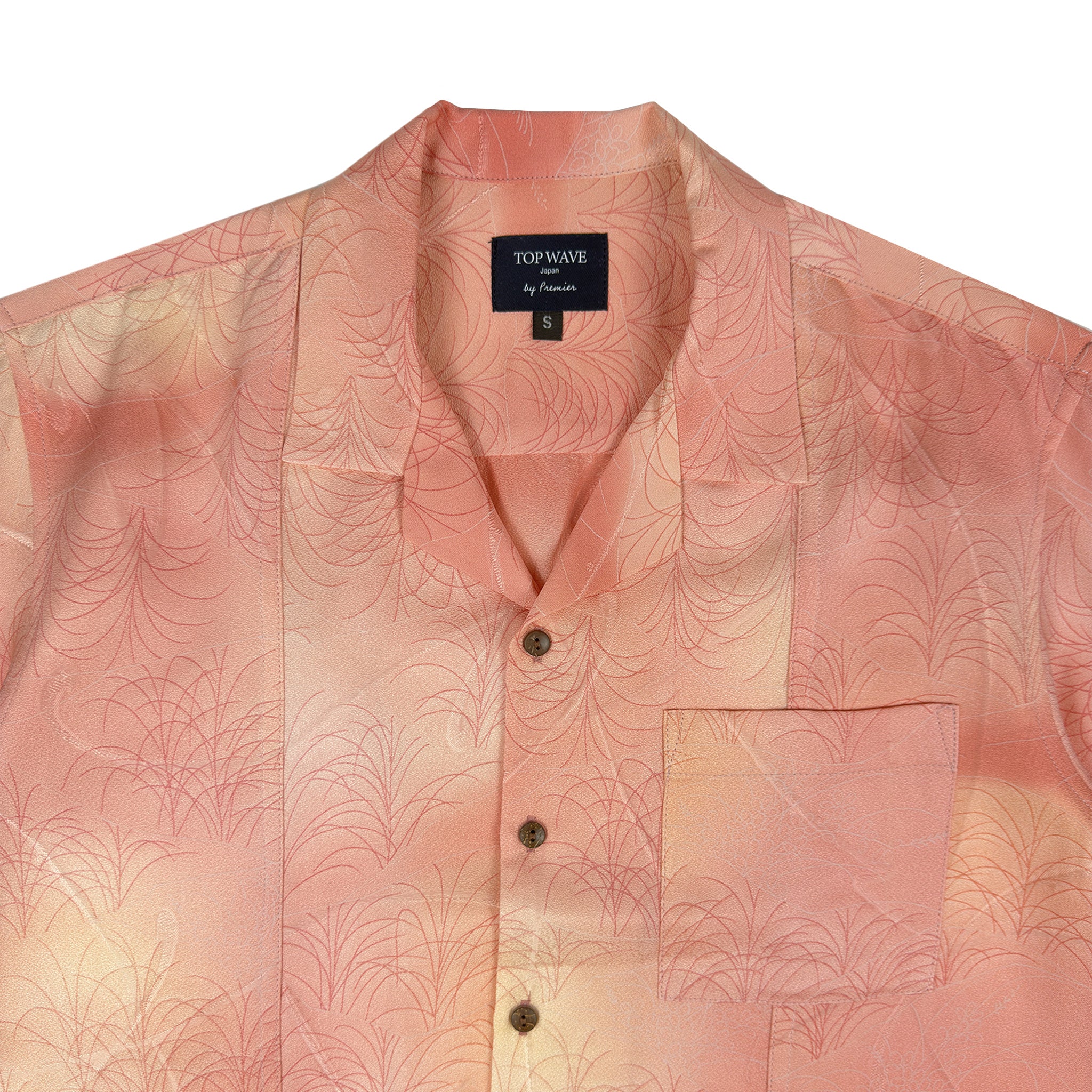 Kimono Aloha Shirt Talla S [AHVN-S161]-zoom-3