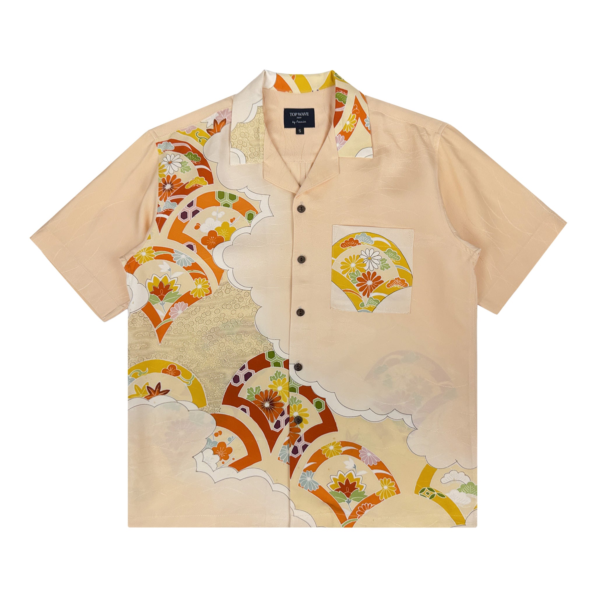 Kimono Aloha Shirt Talla S [AHVN-S180]-zoom-1