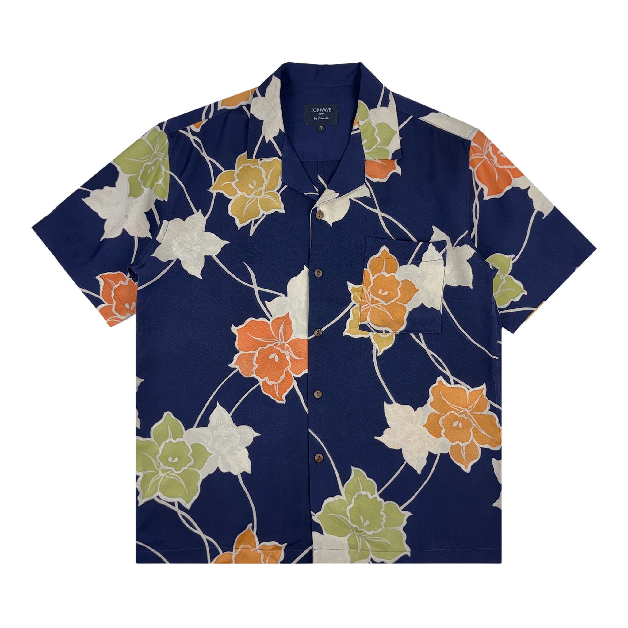 Camisa hawaiana kimono talla S [AHVN-S183]