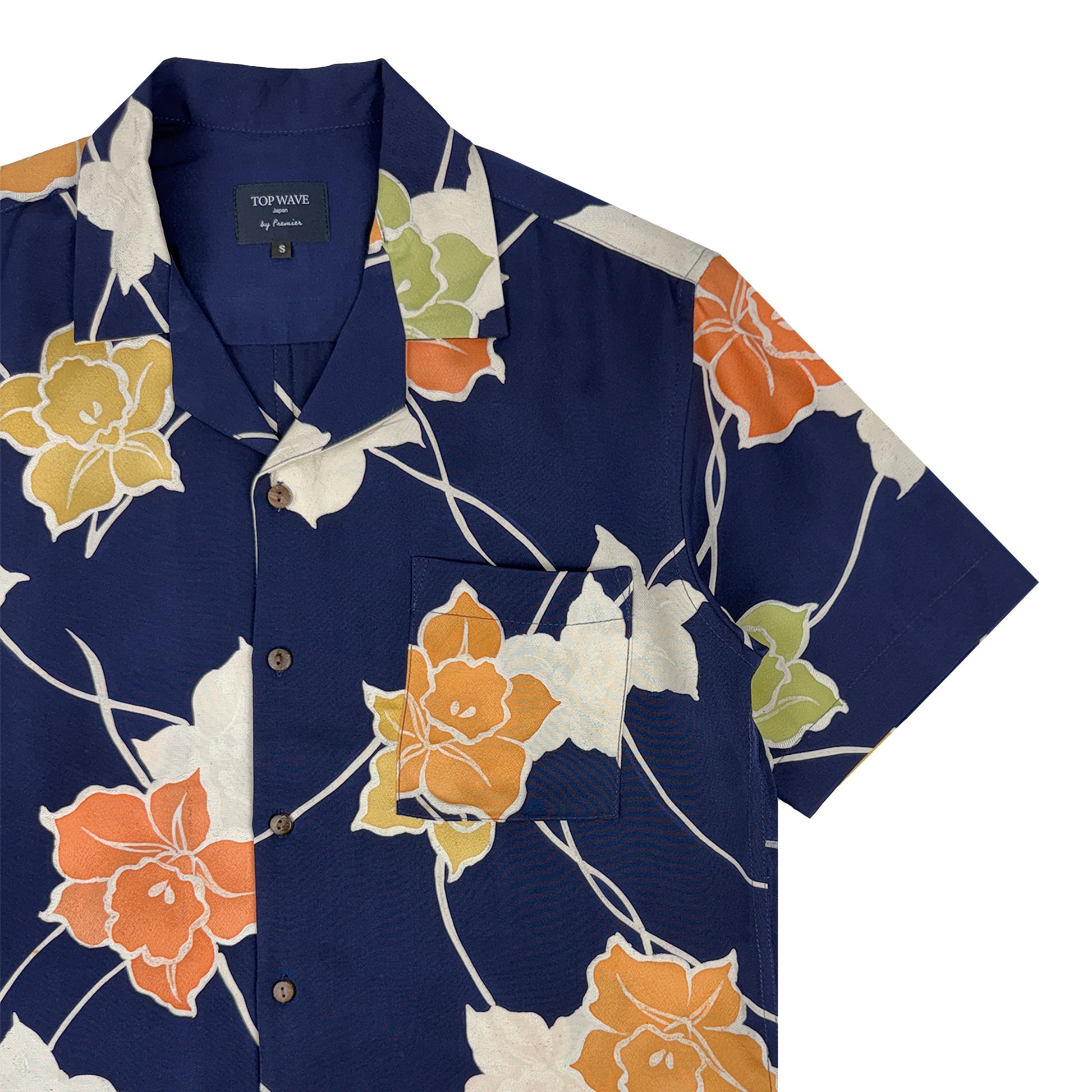 Camisa hawaiana kimono talla S [AHVN-S183]-4