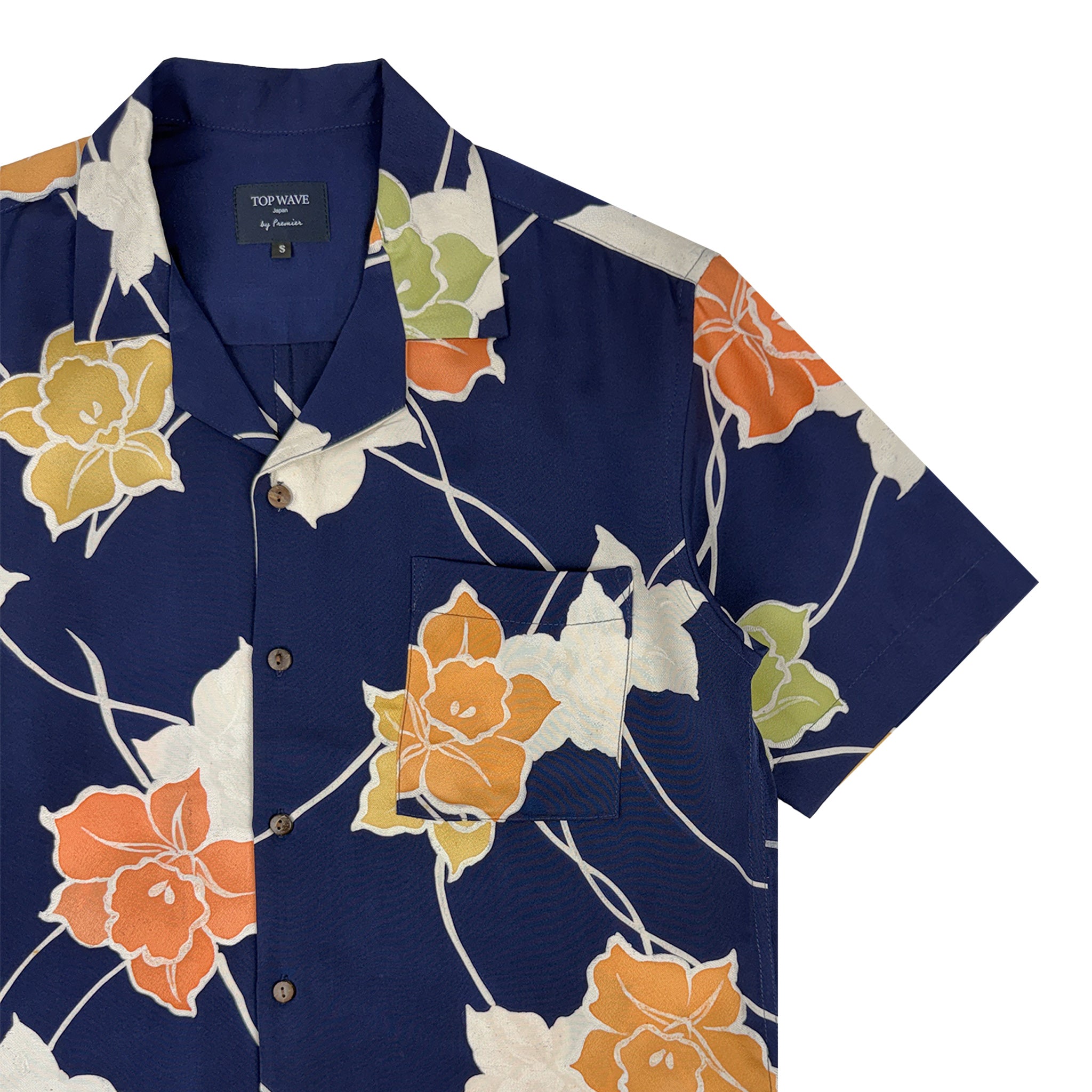 Camisa hawaiana kimono talla S [AHVN-S183]-zoom-4