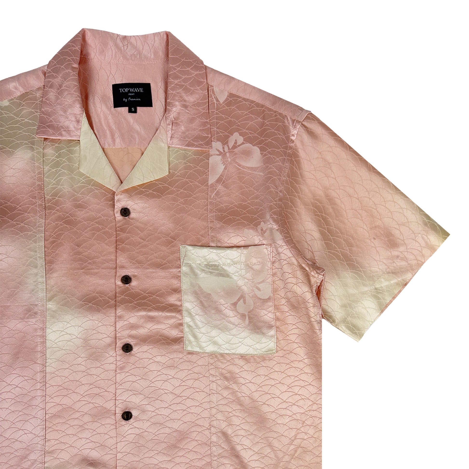 Camisa Aloha de Kimono Talla S [AHVN-S189]-4