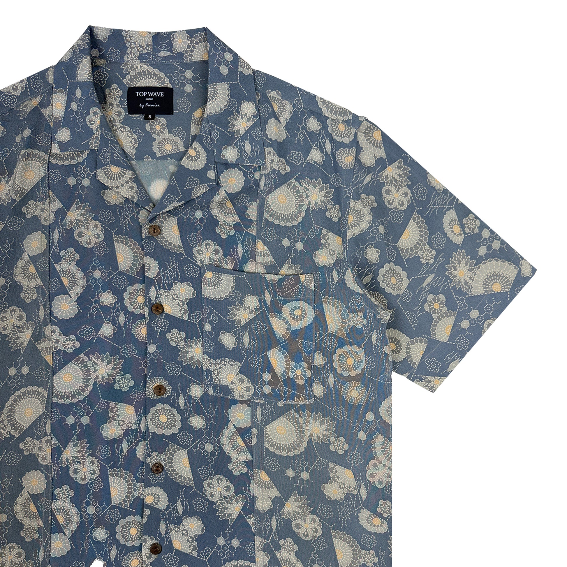 Camisa Aloha Kimono Talla S [AHVN-S194]-4