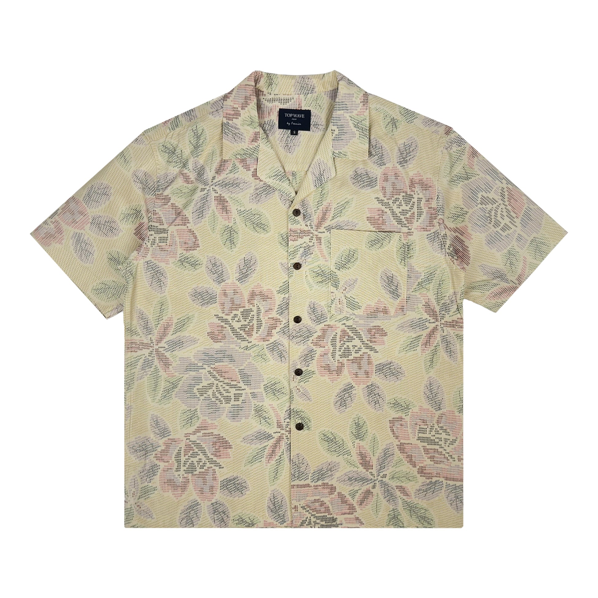 Camisa hawaiana kimono talla S [AHVN-S205]-1
