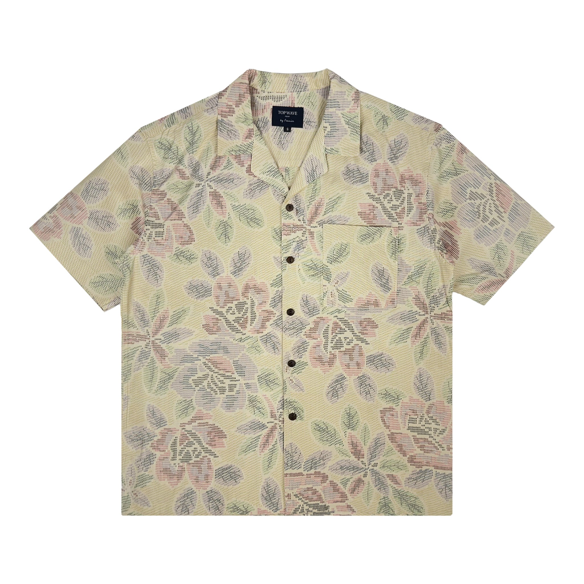 Camisa hawaiana kimono talla S [AHVN-S205]-zoom-1