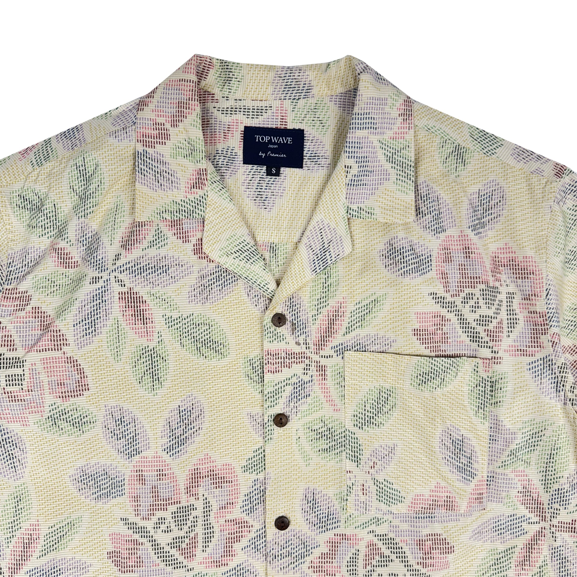 Camisa hawaiana kimono talla S [AHVN-S205]-3