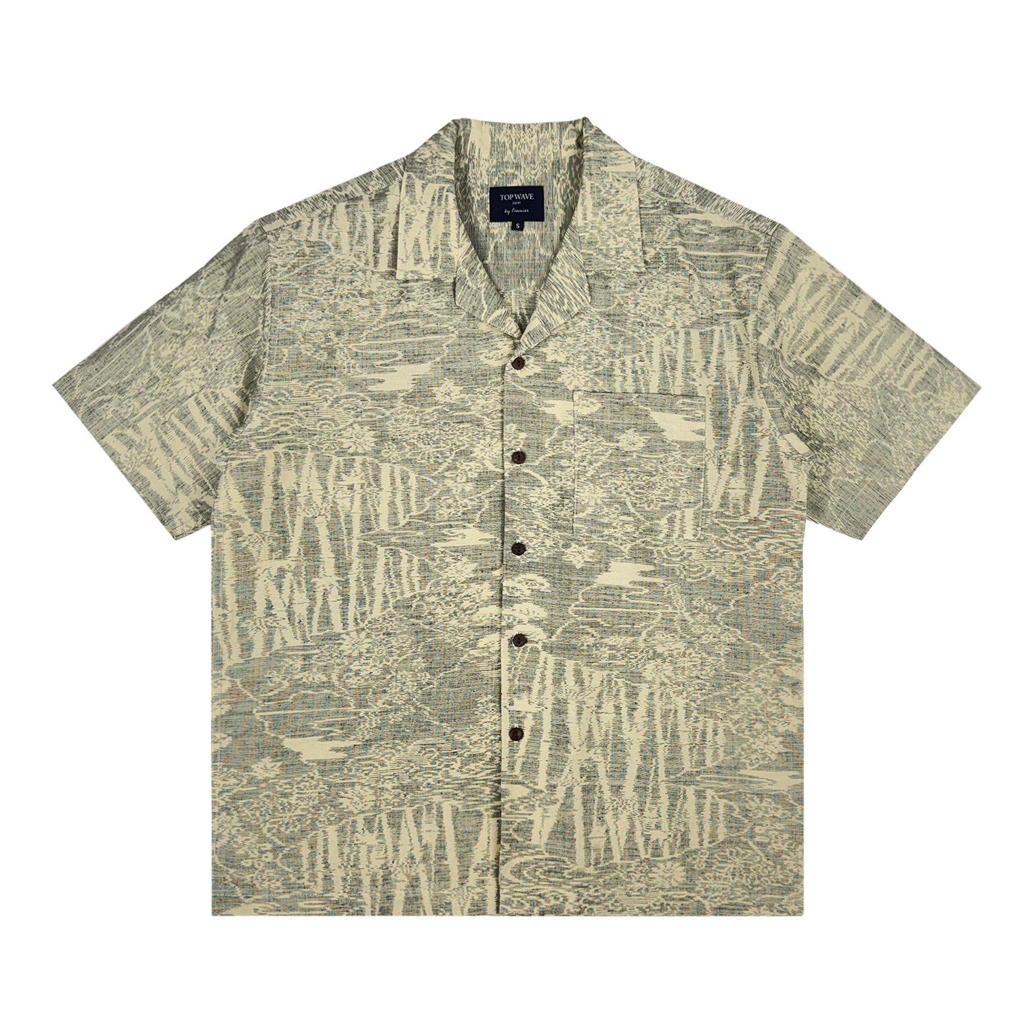 Camisa hawaiana kimono talla S [AHVN-S210]-zoom-1