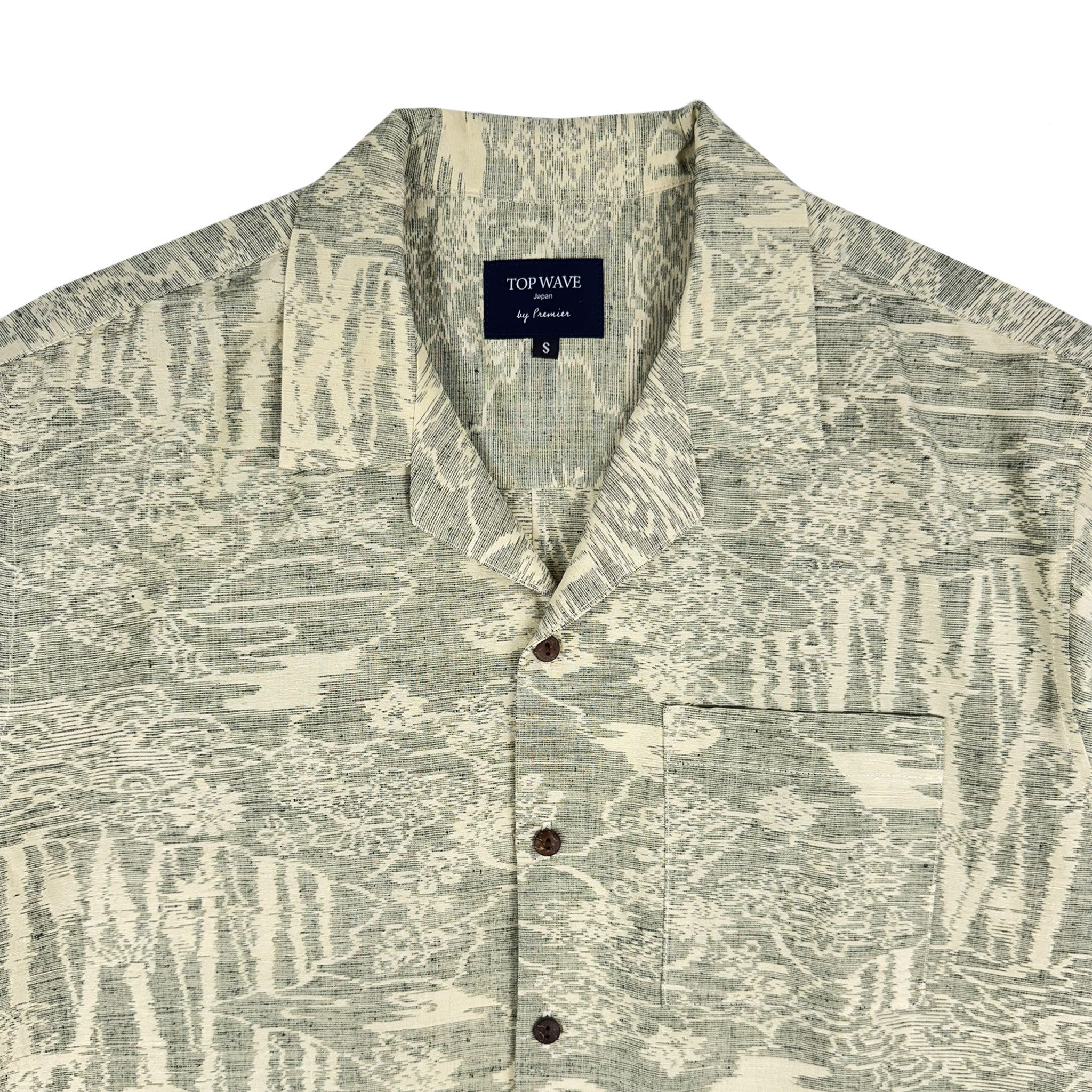 Camisa hawaiana kimono talla S [AHVN-S210]-zoom-3