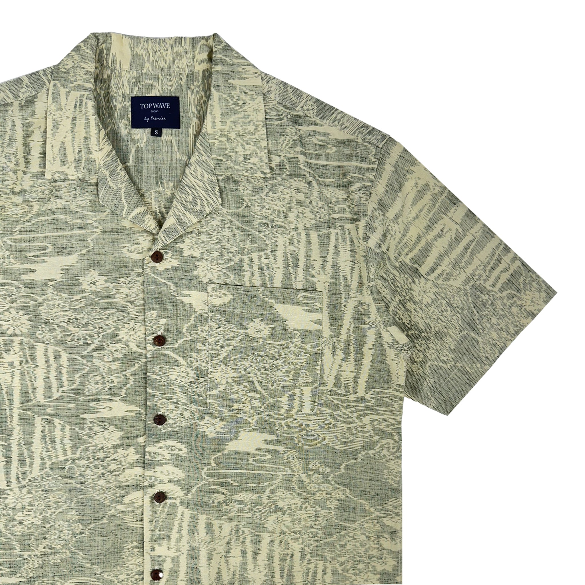 Camisa hawaiana kimono talla S [AHVN-S210]-zoom-4