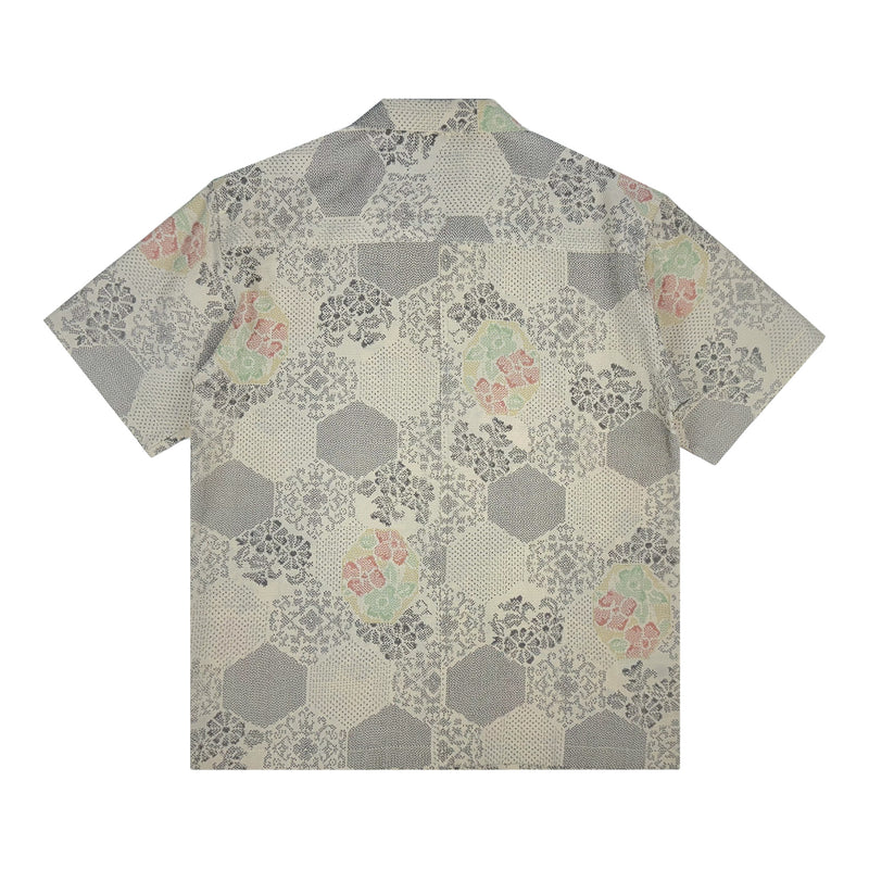 Camisa Aloha de Kimono Talla S [AHVN-S214]-zoom-