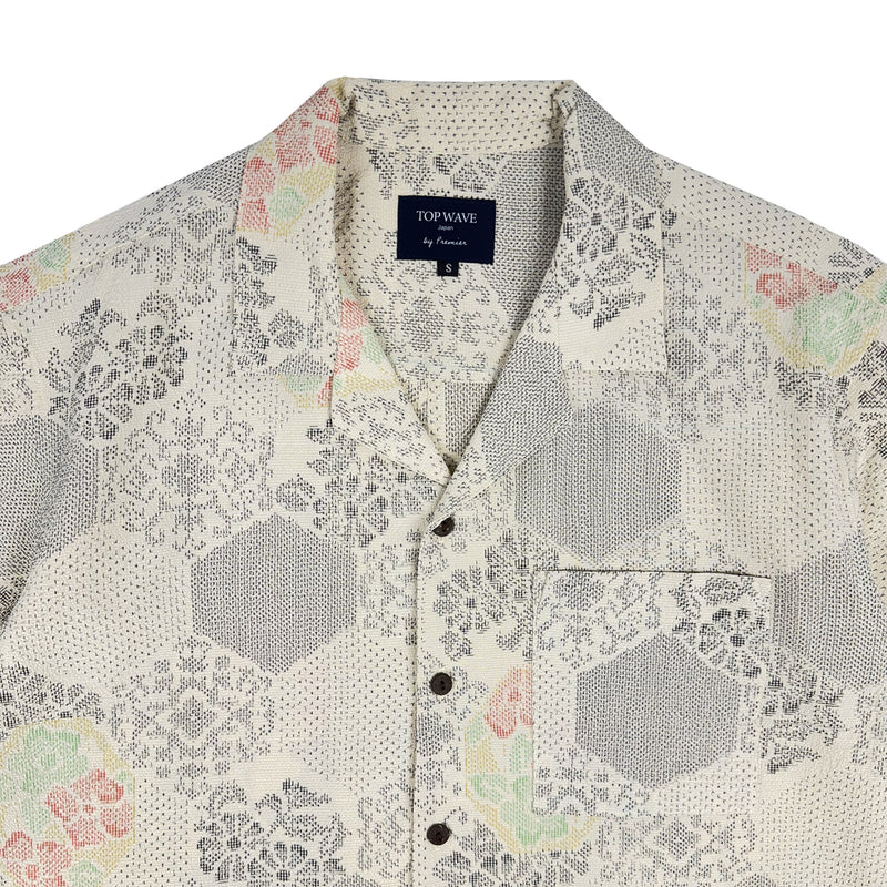Camisa Aloha de Kimono Talla S [AHVN-S214]-zoom-