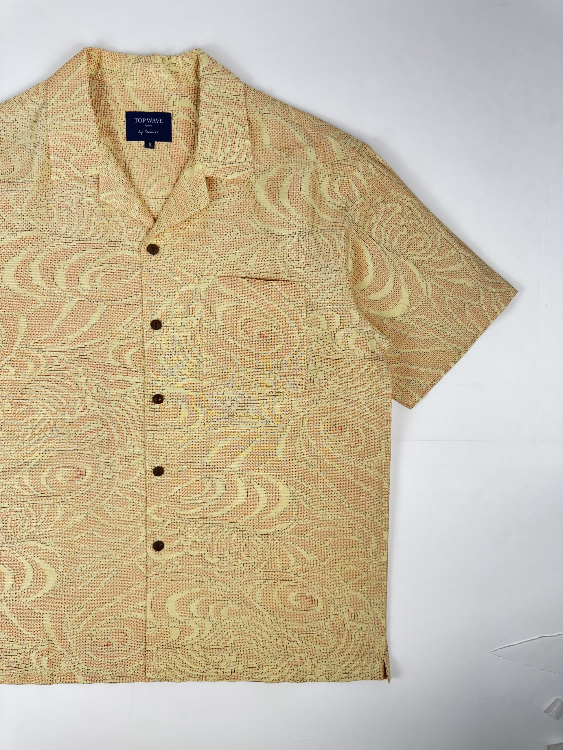 Camisa hawaiana kimono talla S [AHVN-S217]-2