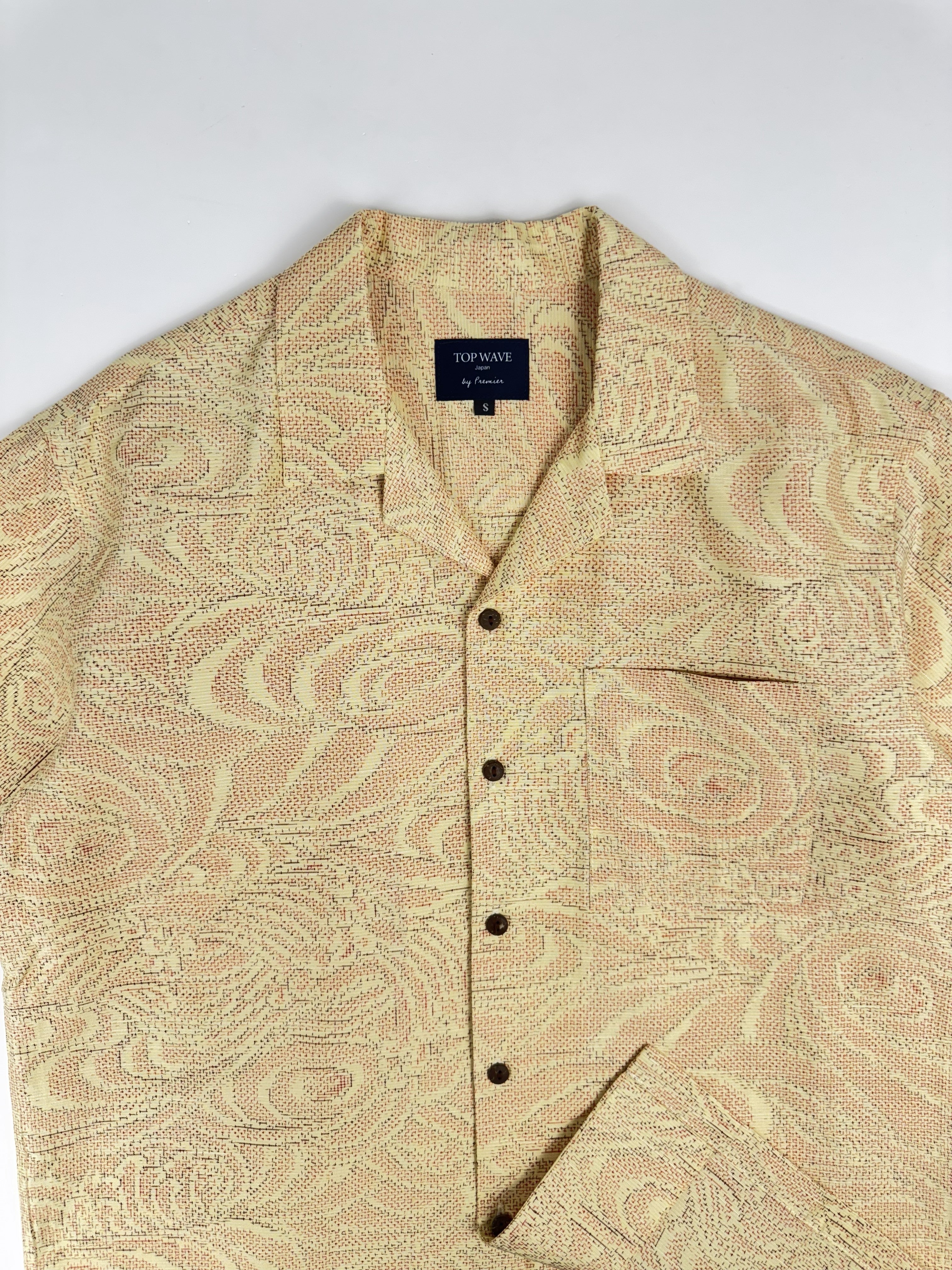 Camisa hawaiana kimono talla S [AHVN-S217]-zoom-4