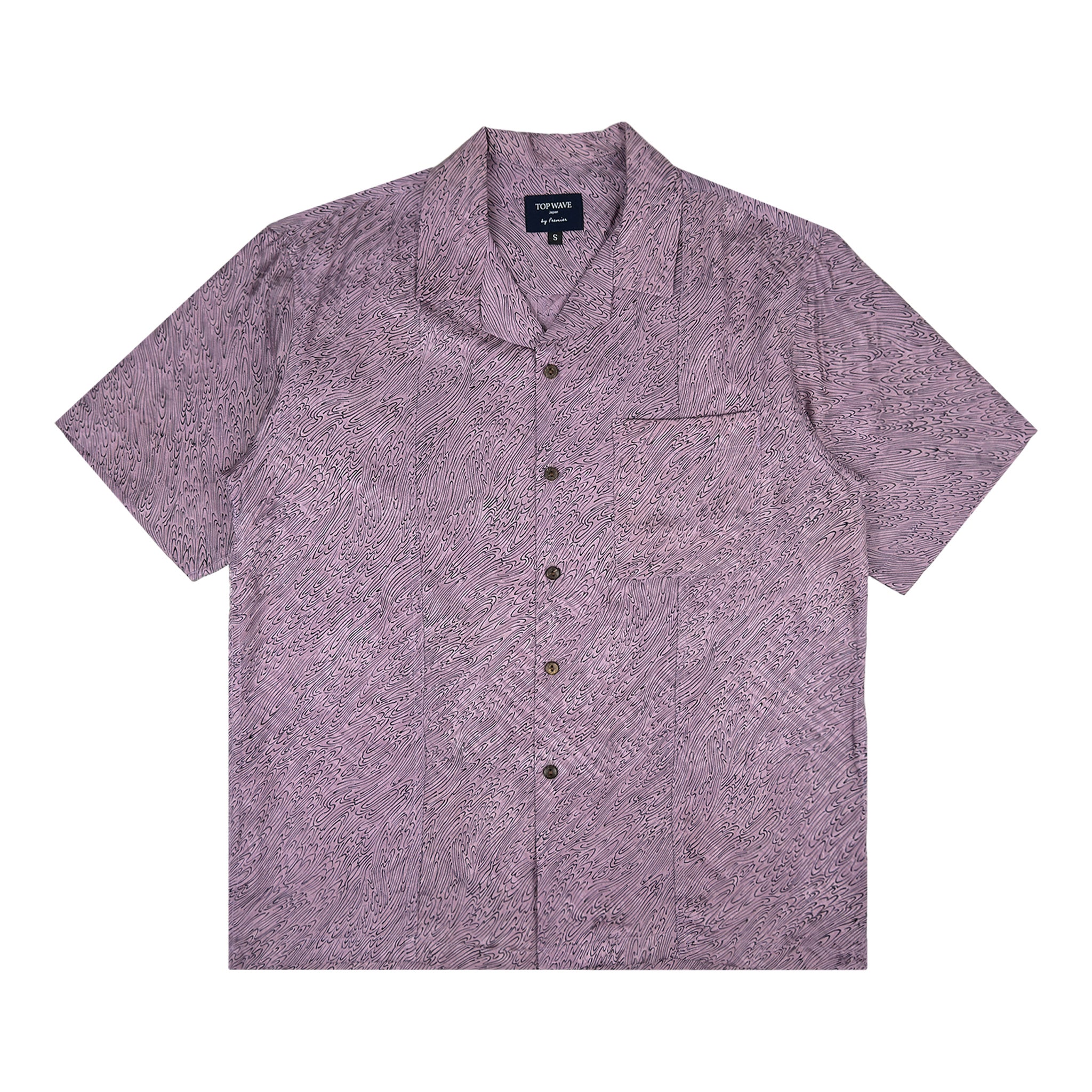 Camisa hawaiana kimono talla S [AHVN-S219]-zoom-1