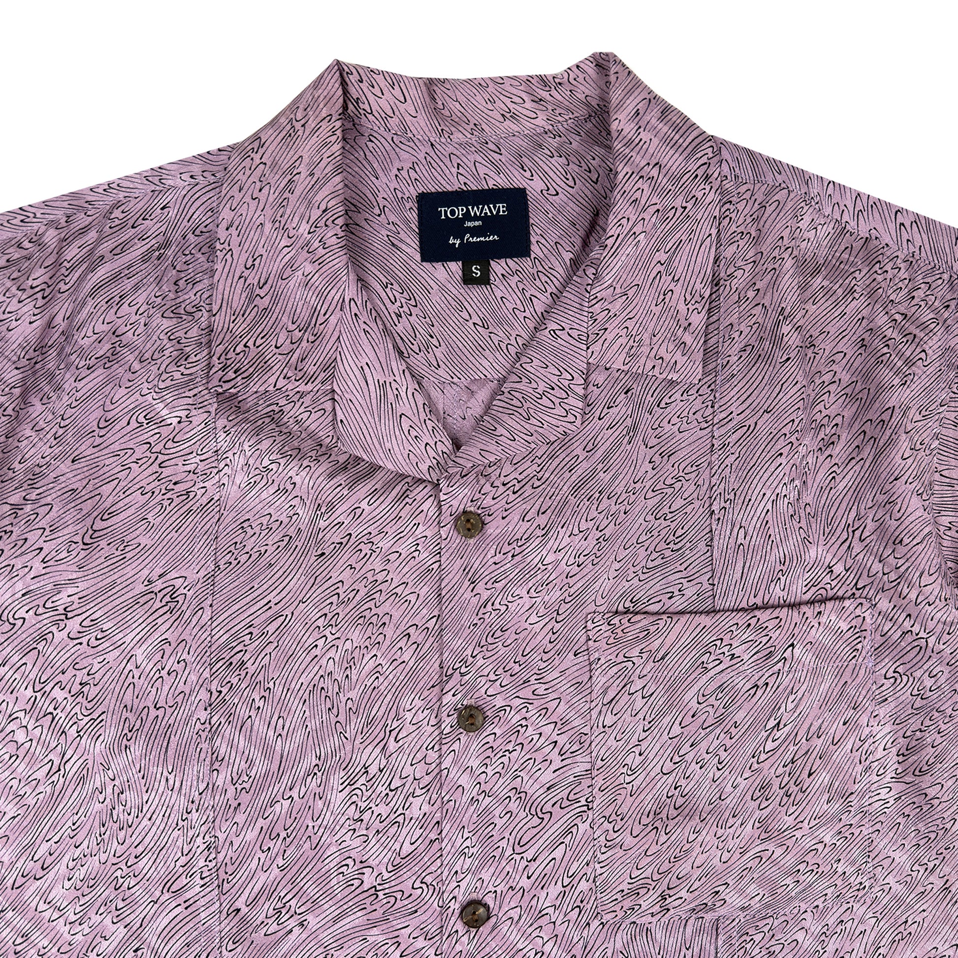 Camisa hawaiana kimono talla S [AHVN-S219]-3