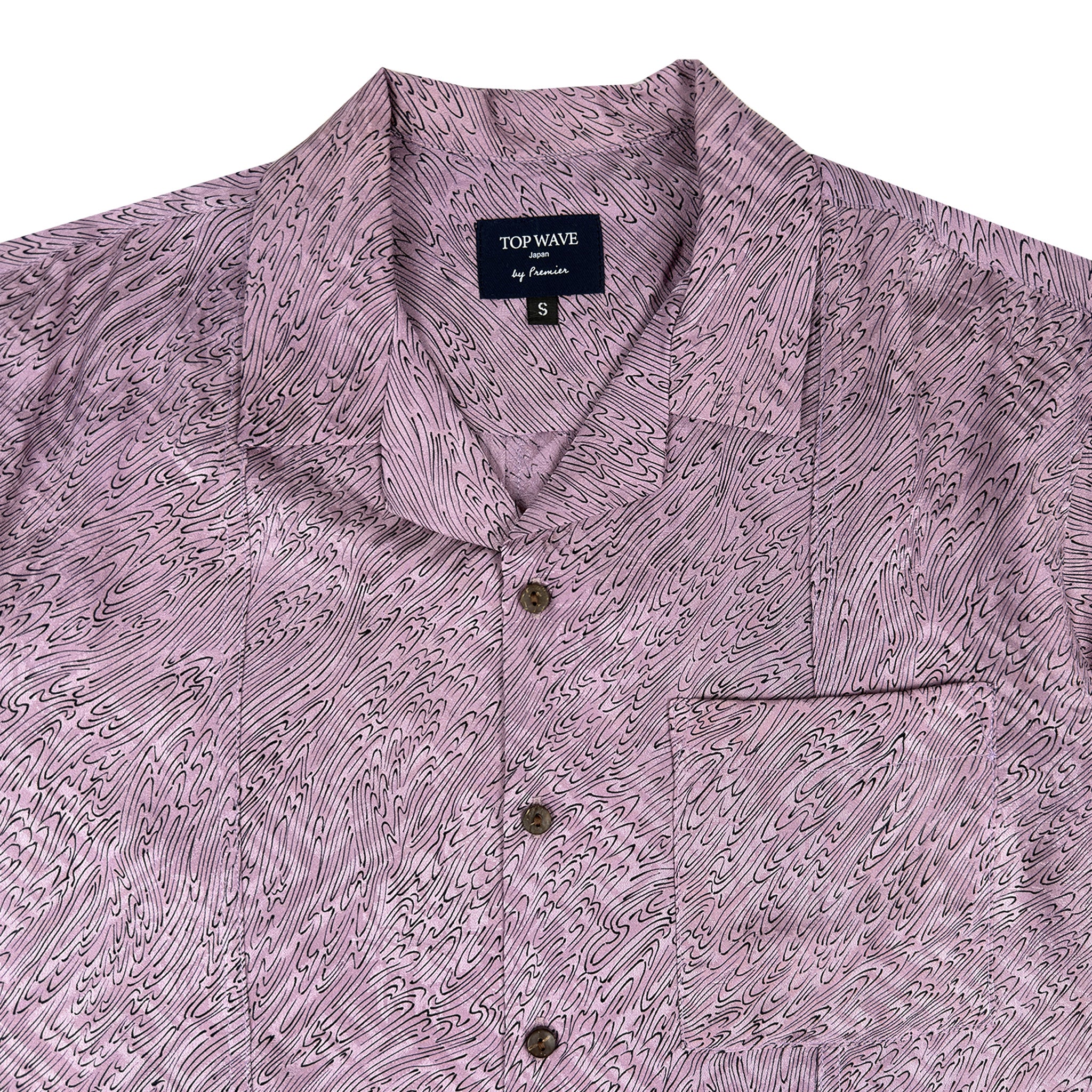 Camisa hawaiana kimono talla S [AHVN-S219]-zoom-3