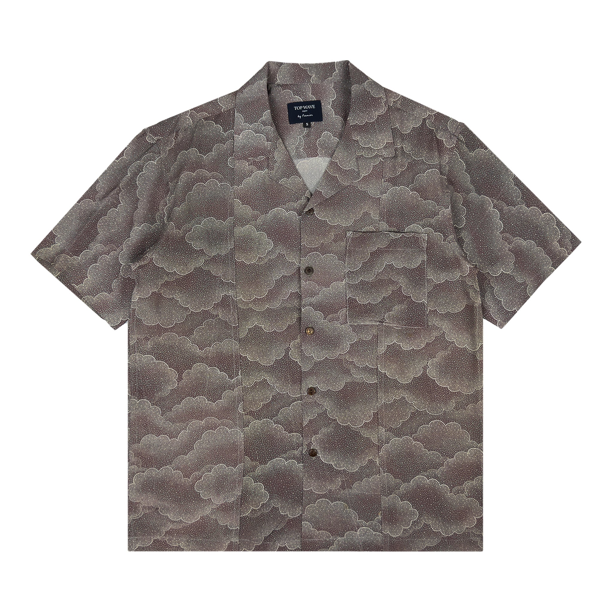 Camisa hawaiana kimono talla S [AHVN-S225]-zoom-1