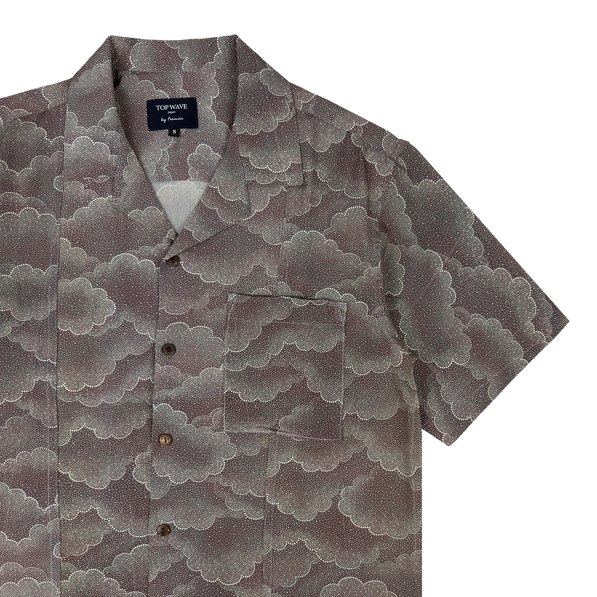 Camisa hawaiana kimono talla S [AHVN-S225]-4