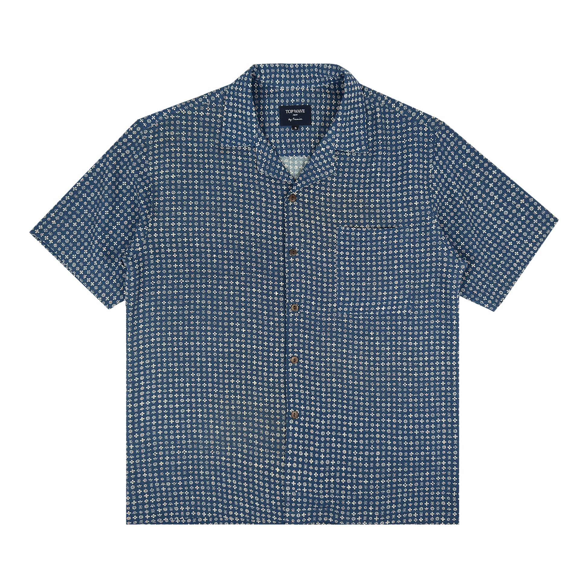 Camisa hawaiana kimono talla S [AHVN-S228]-1