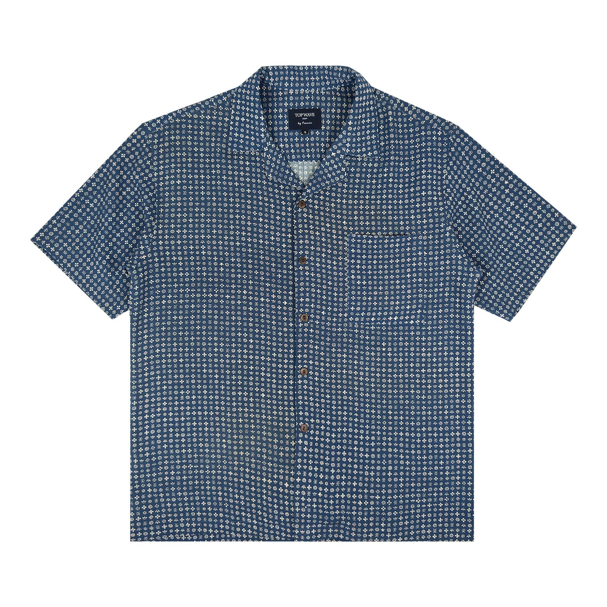 Camisa hawaiana kimono talla S [AHVN-S228]-zoom-1