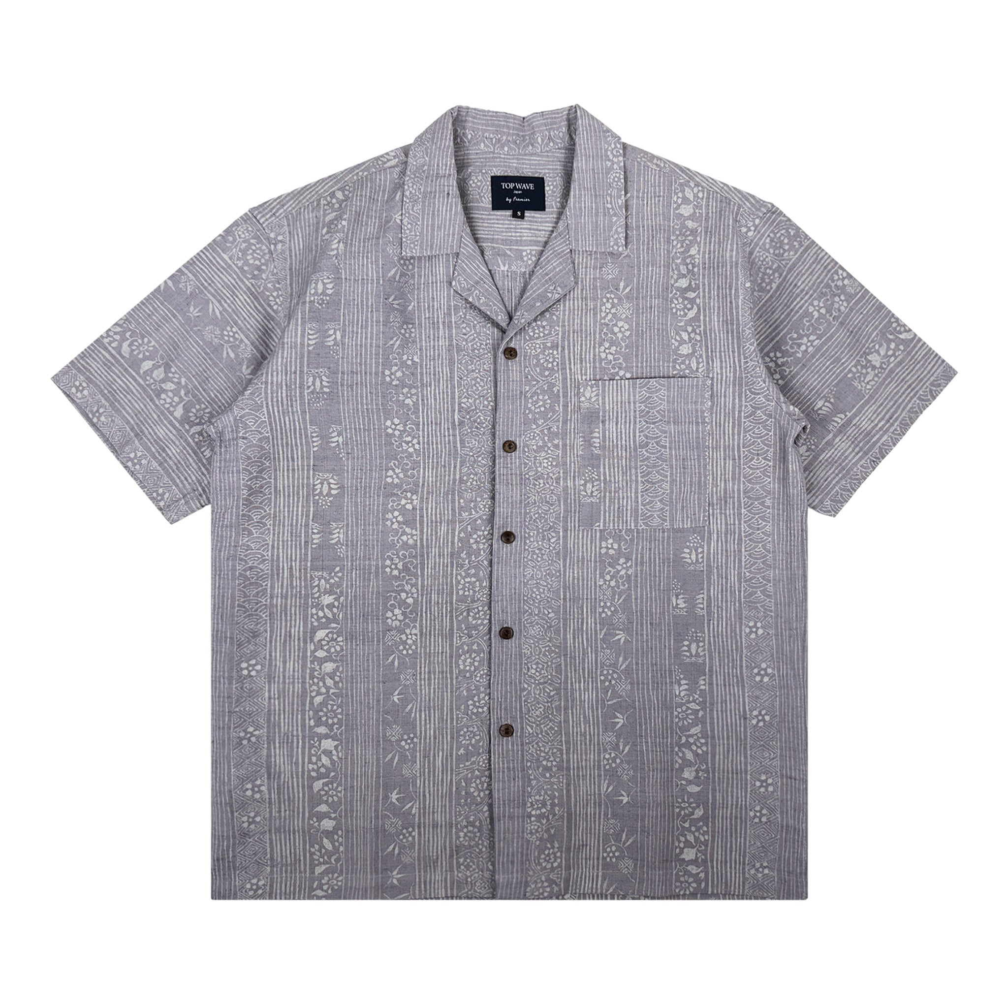 Camisa Hawaiana de Kimono, Talla S [AHVN-S246]