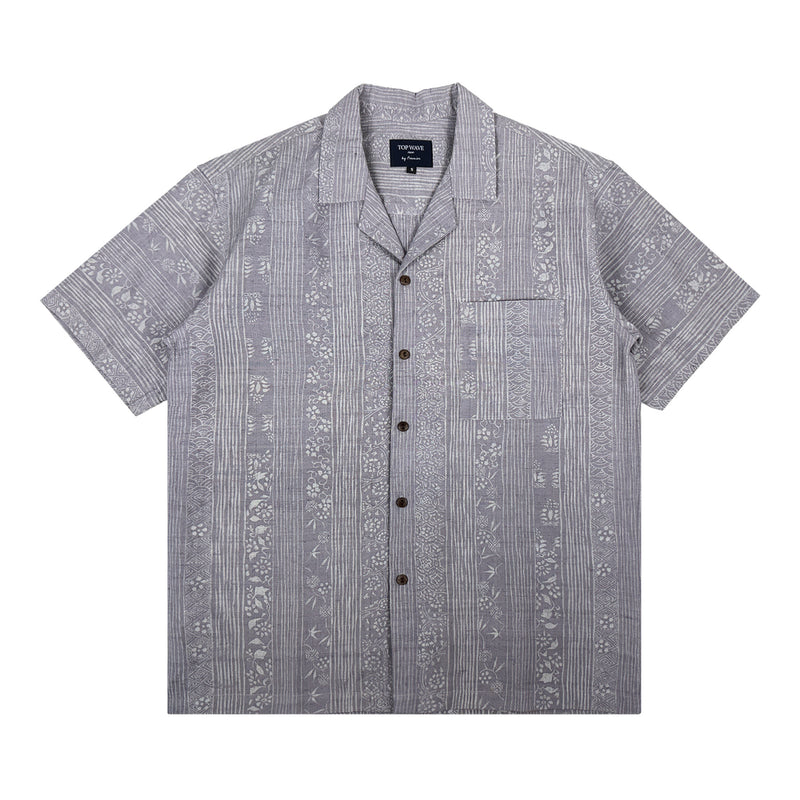 Camisa Hawaiana de Kimono, Talla S [AHVN-S246]-zoom-