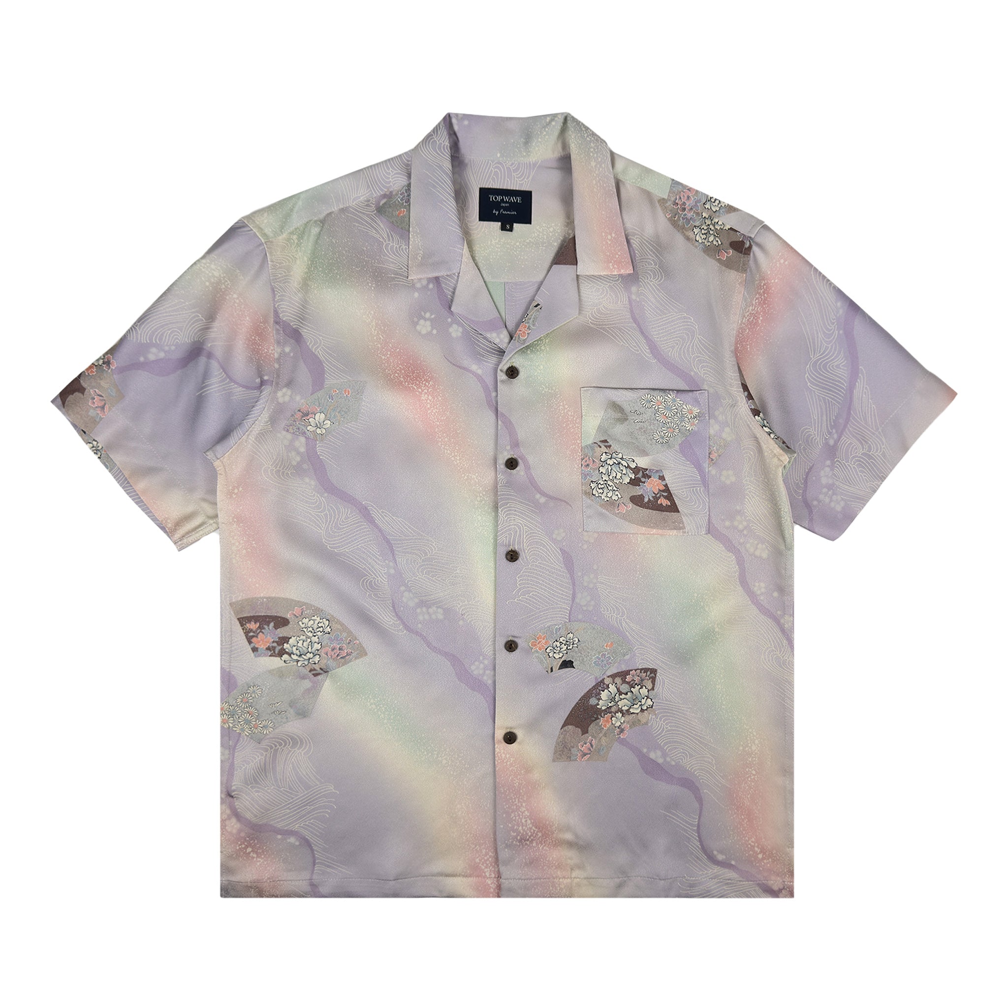 Camisa hawaiana kimono talla S [AHVN-S28]