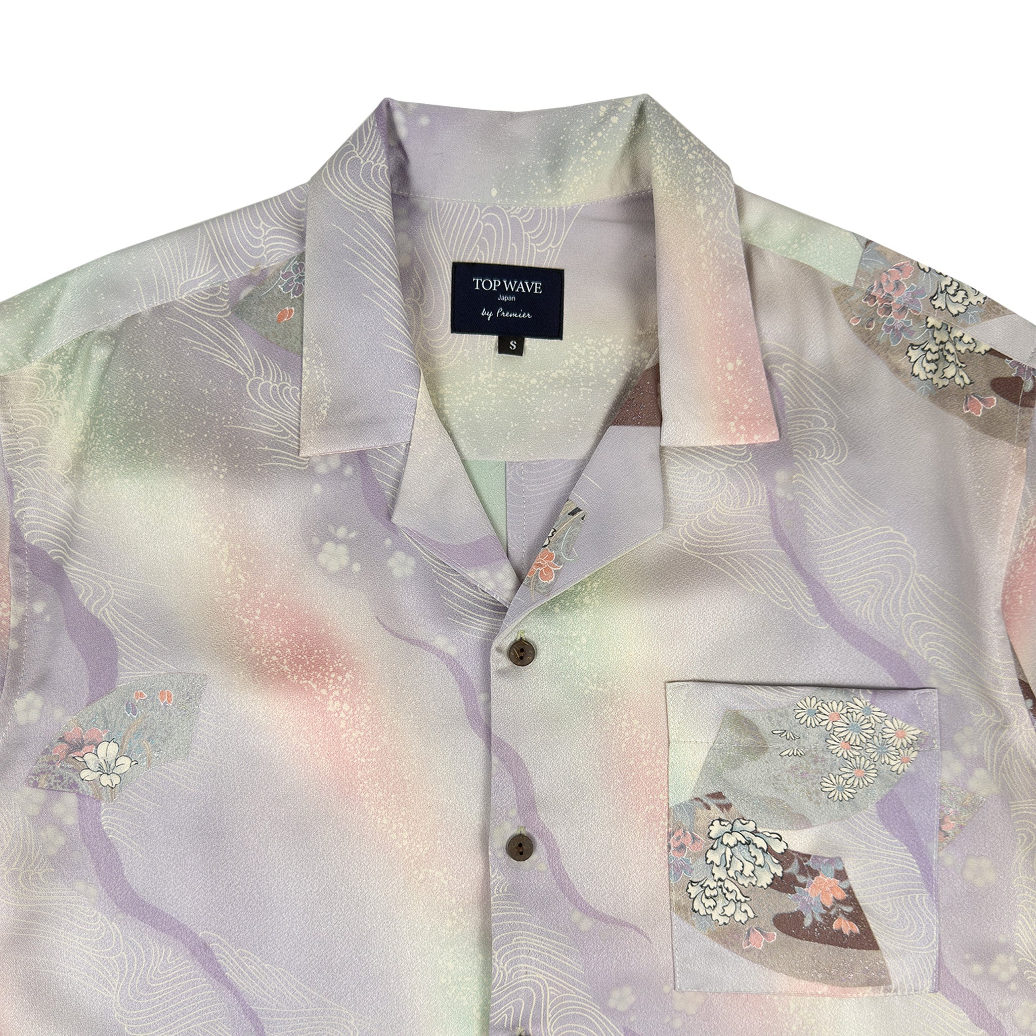 Camisa hawaiana kimono talla S [AHVN-S28]-zoom-3