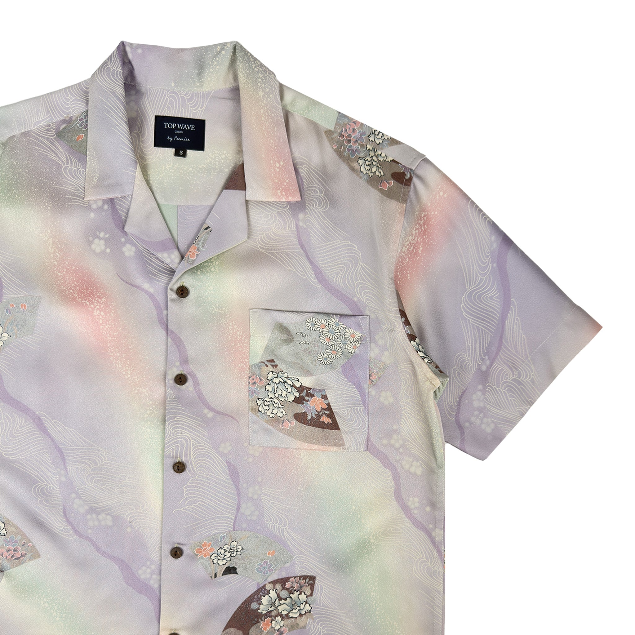 Camisa hawaiana kimono talla S [AHVN-S28]-zoom-4