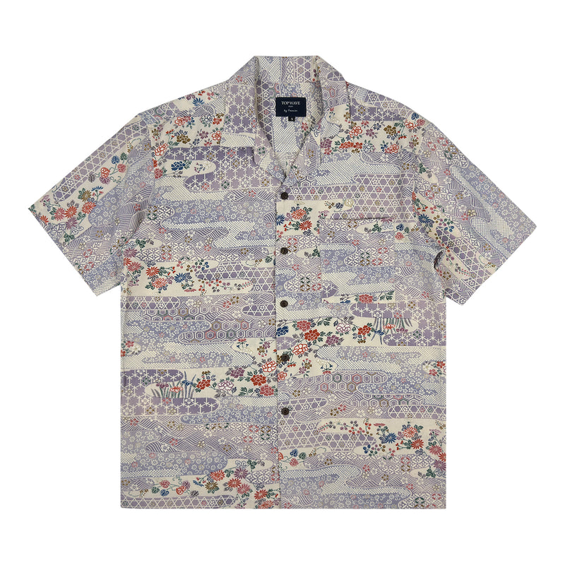 Kimono Aloha Shirt, Talla S [AHVN-S29]-zoom-