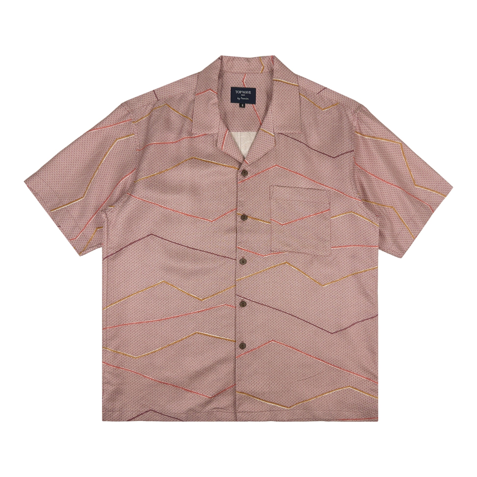 Camisa hawaiana kimono talla S [AHVN-S57]-1