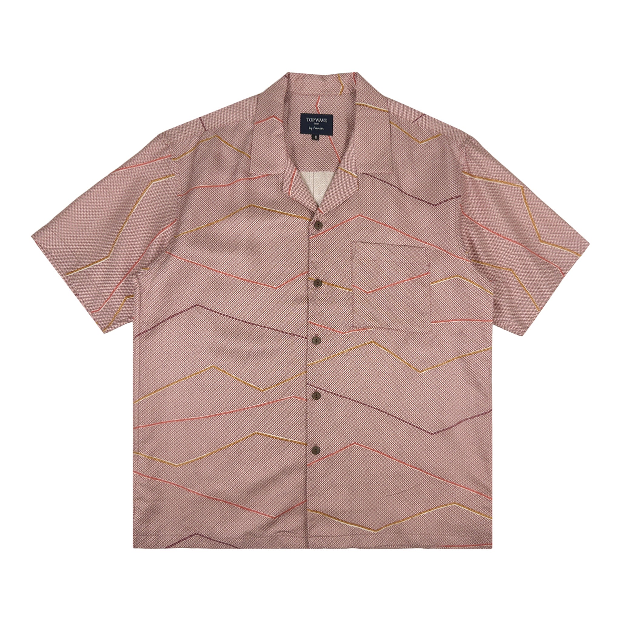 Camisa hawaiana kimono talla S [AHVN-S57]-zoom-1