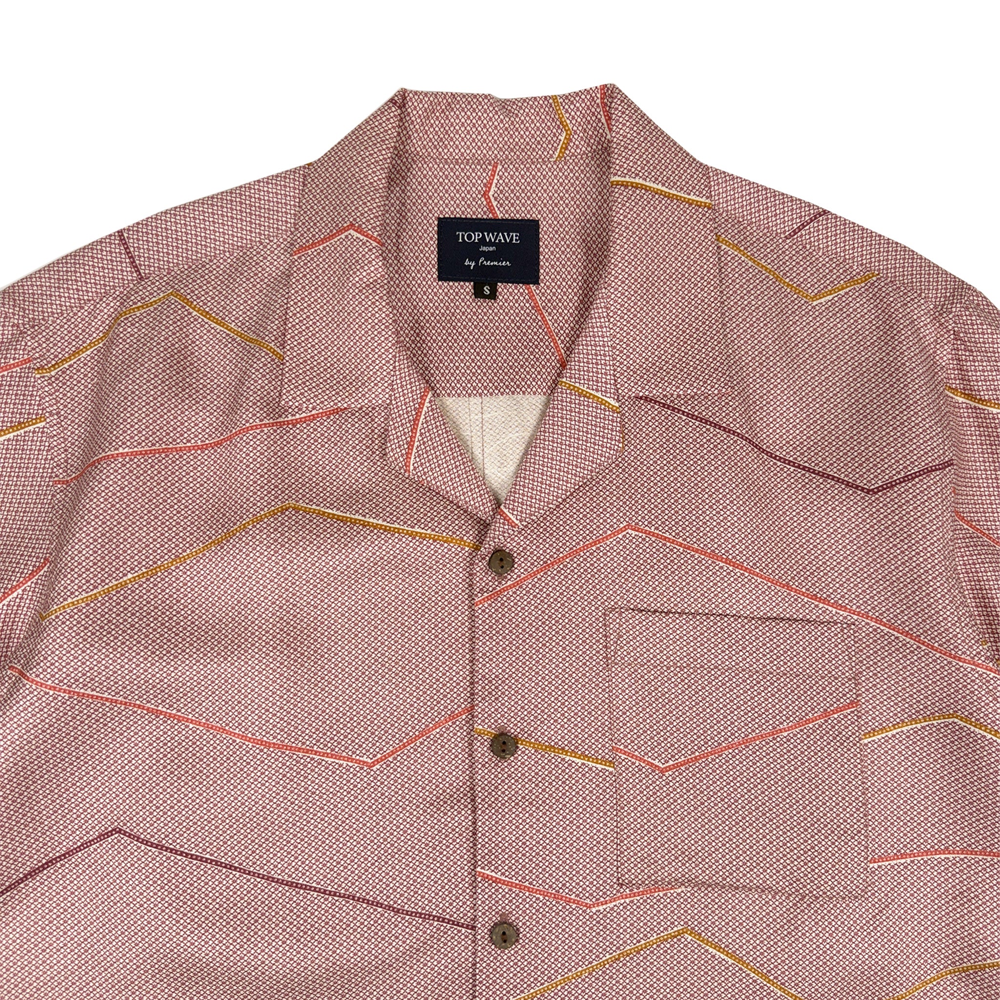 Camisa hawaiana kimono talla S [AHVN-S57]-zoom-3