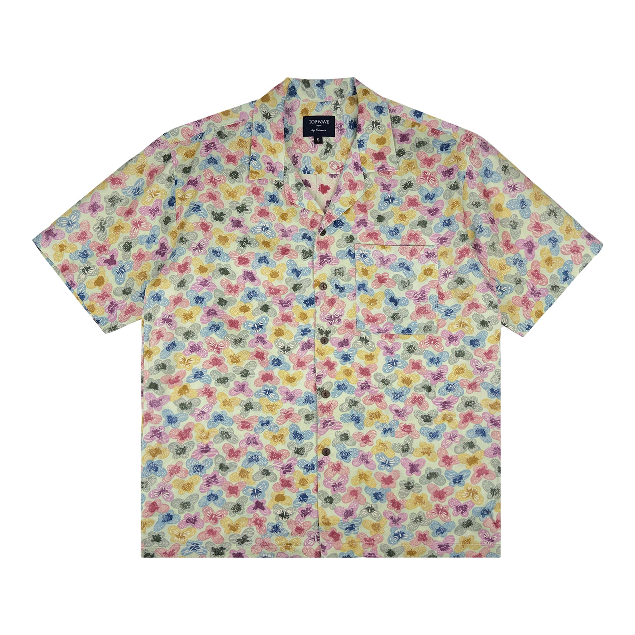 Camisa hawaiana kimono talla S [AHVN-S68]