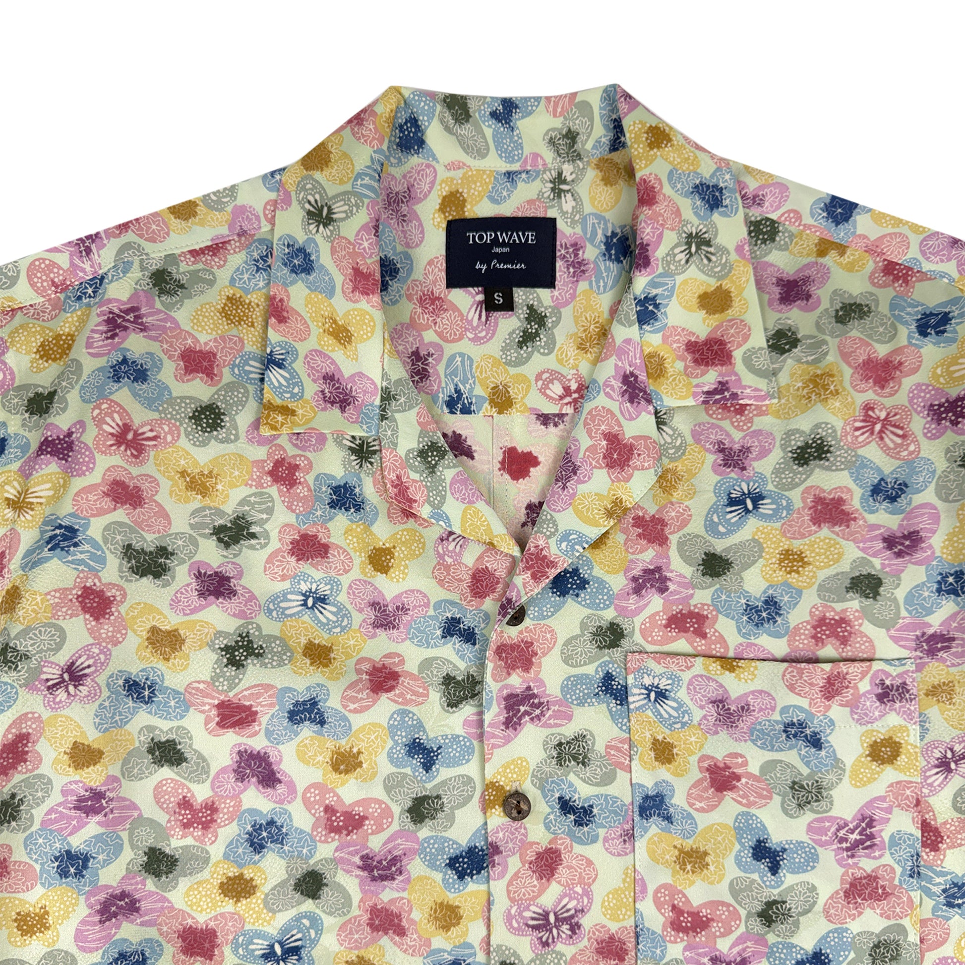 Camisa hawaiana kimono talla S [AHVN-S68]-3