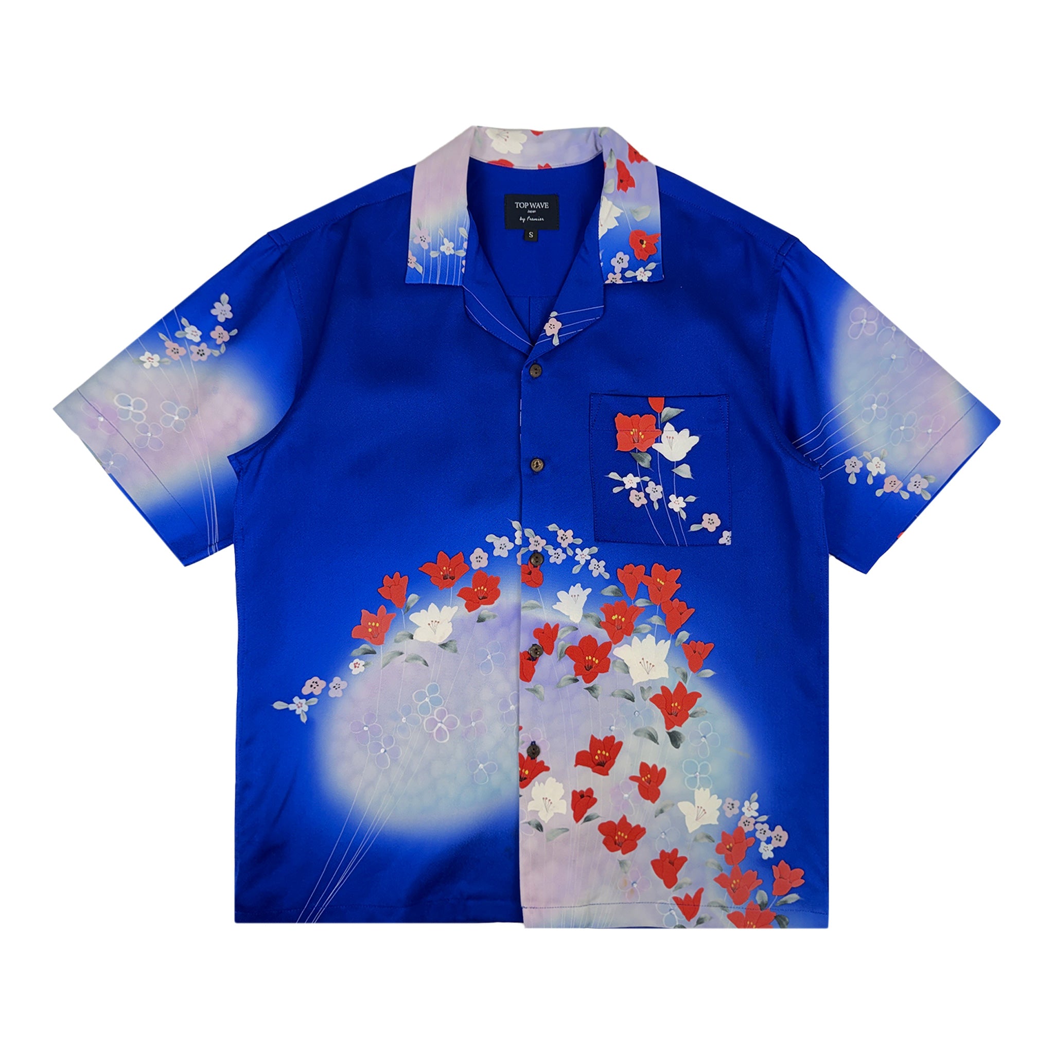 Camisa Aloha Kimono Talla S [AHVN-S70]
