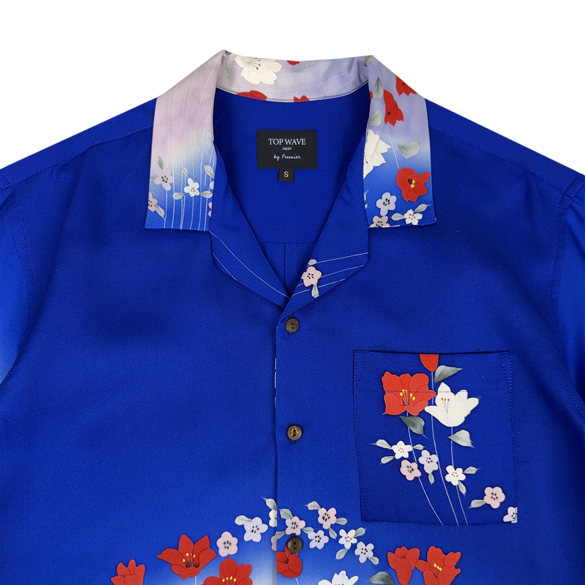 Camisa Aloha Kimono Talla S [AHVN-S70]-3