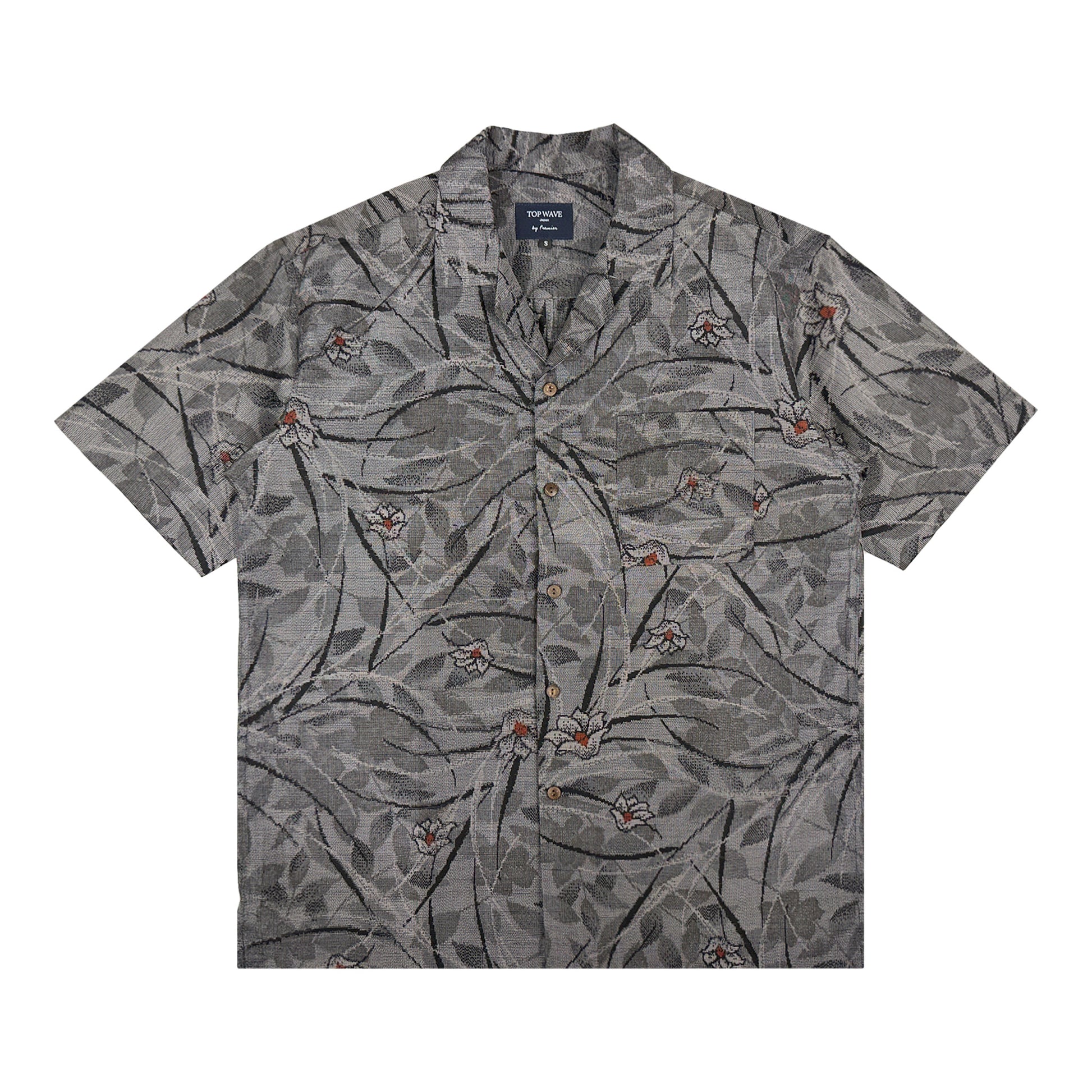 Camisa Aloha de Kimono Talla S [AHVN-S75]-1
