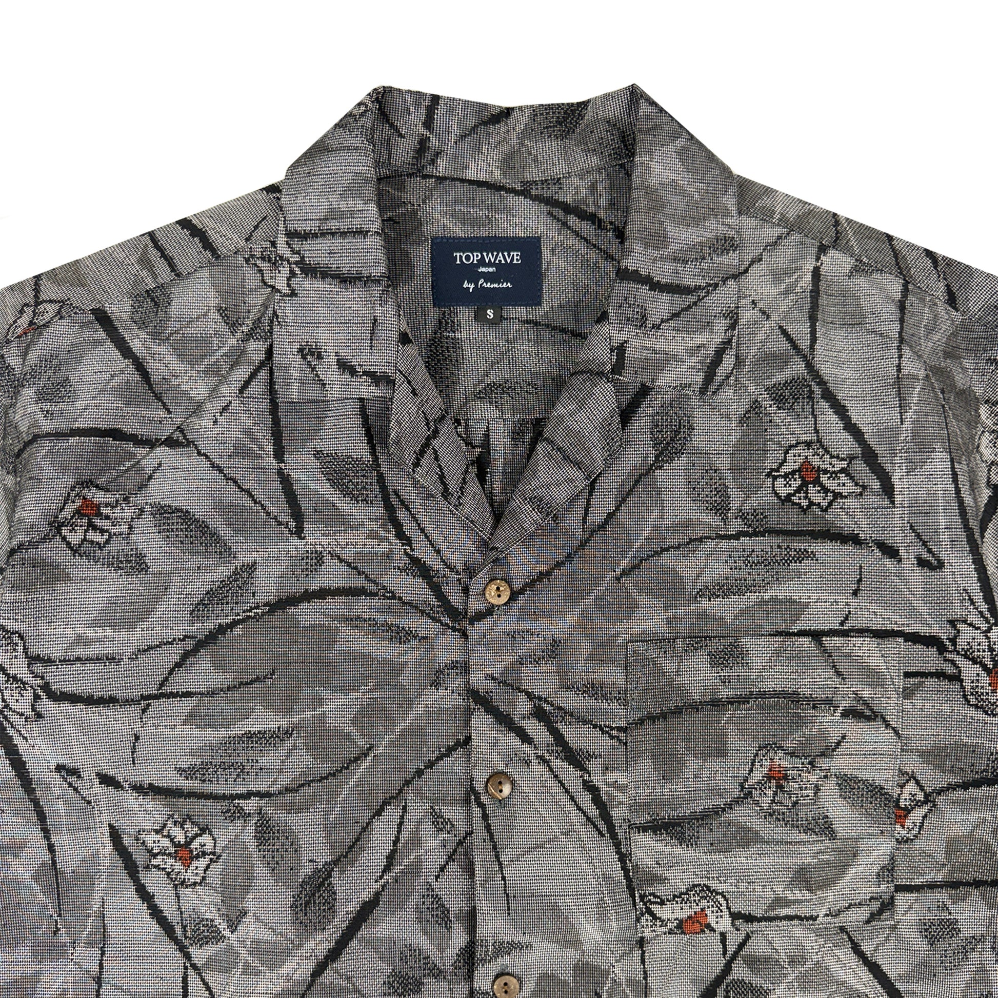 Camisa Aloha de Kimono Talla S [AHVN-S75]-3