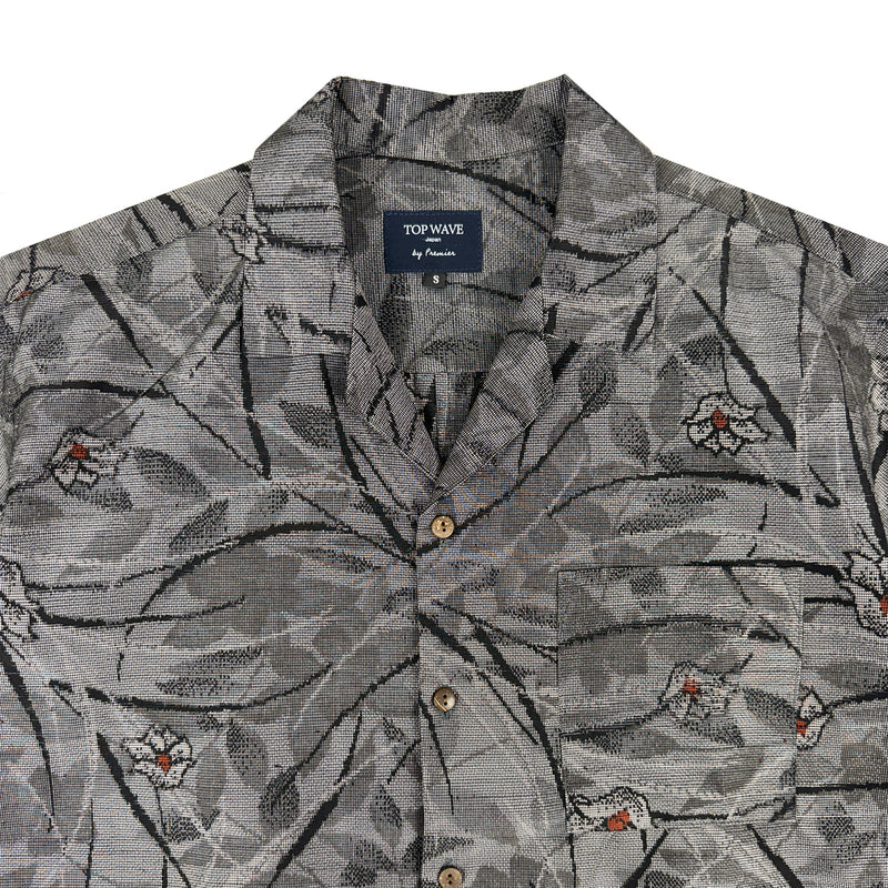 Camisa Aloha de Kimono Talla S [AHVN-S75]-zoom-