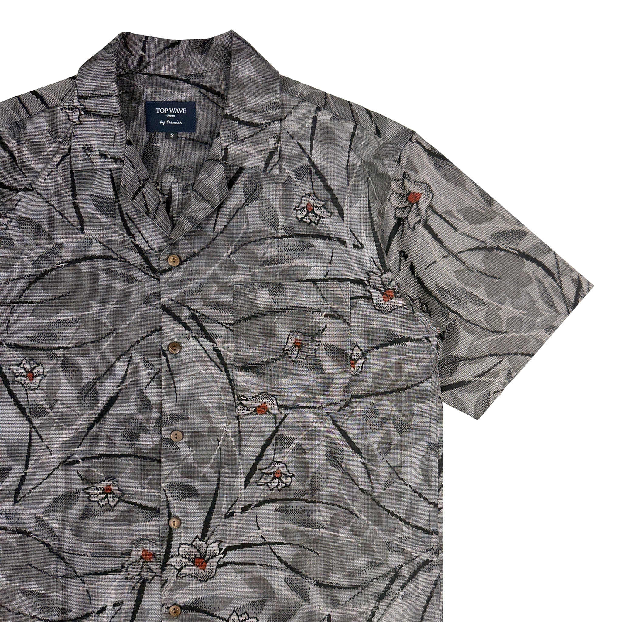 Camisa Aloha de Kimono Talla S [AHVN-S75]-zoom-4